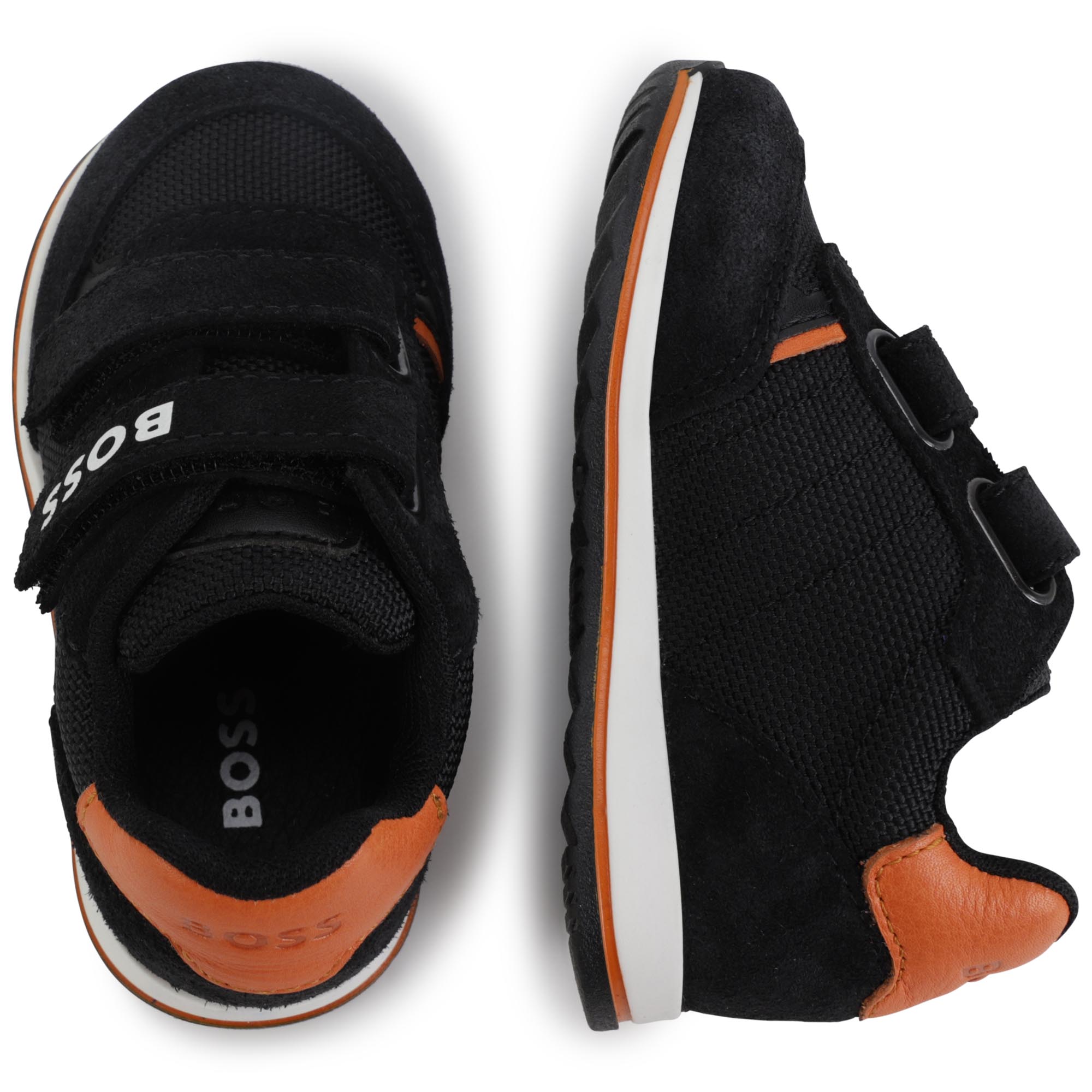 Dual-fabric trainers BOSS for BOY