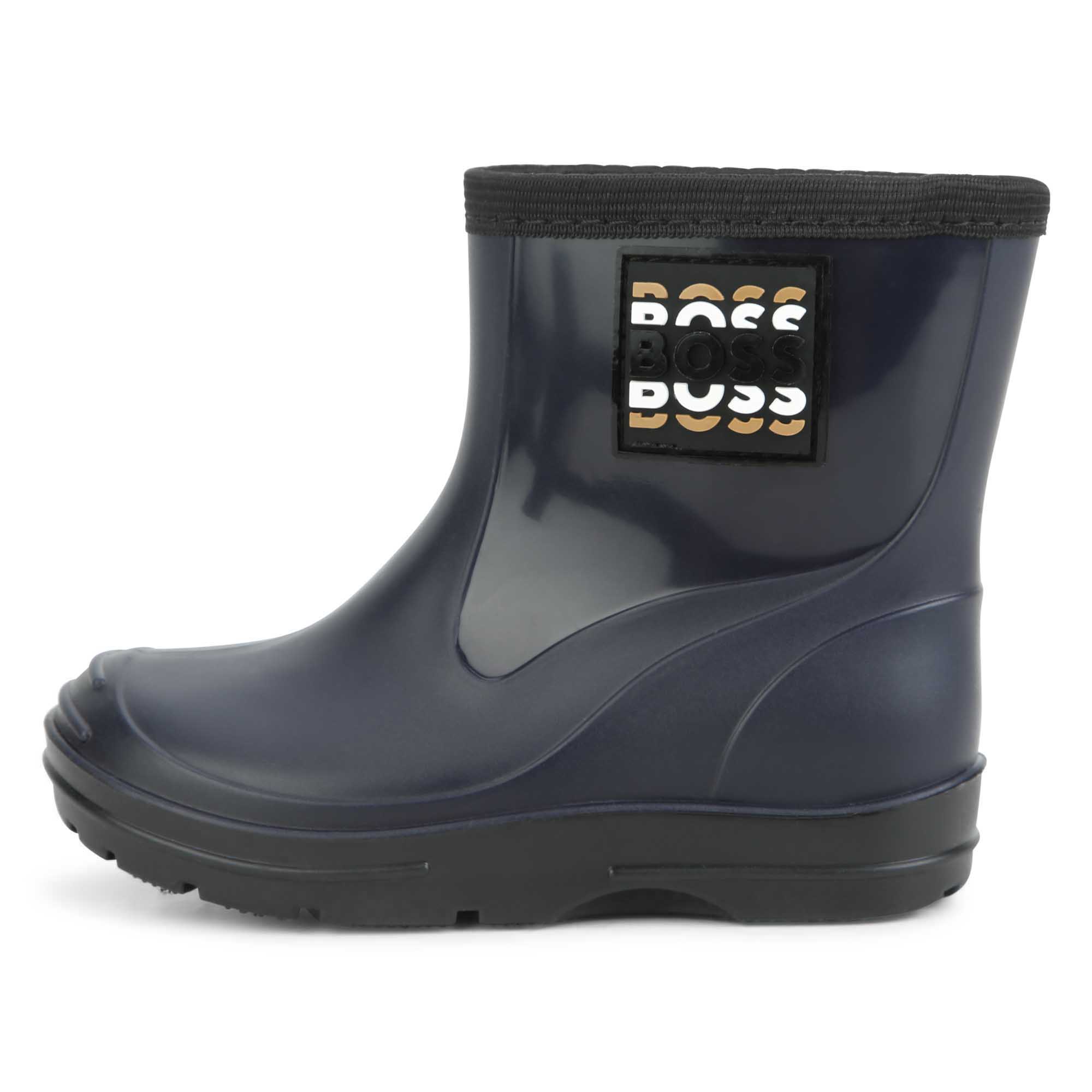 Boots with logo BOSS for BOY
