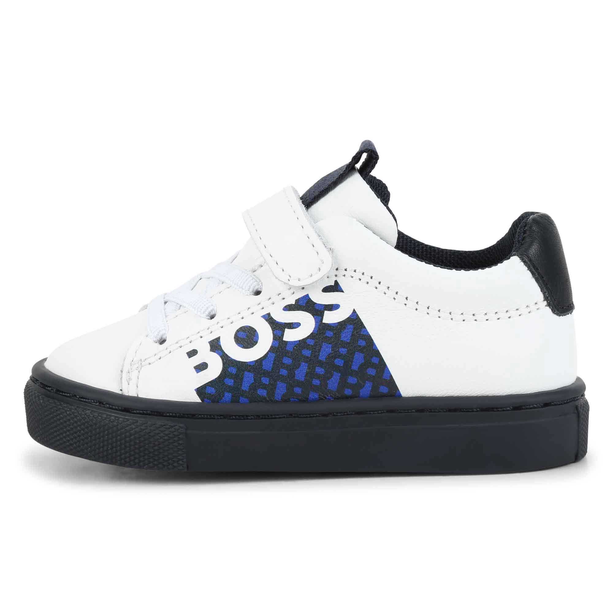 Leather trainers BOSS for BOY
