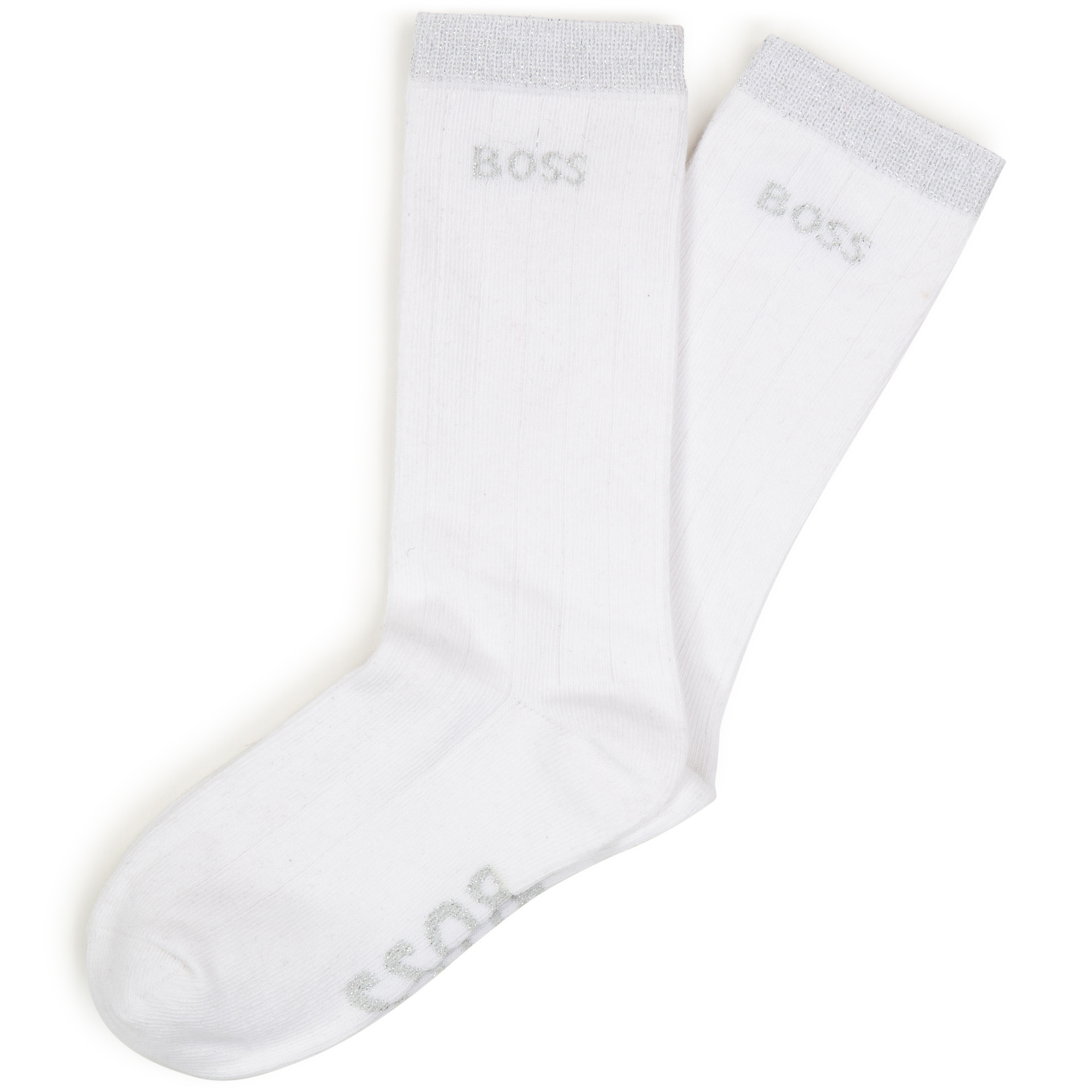 Tweekleurige gebreide sokken BOSS Voor