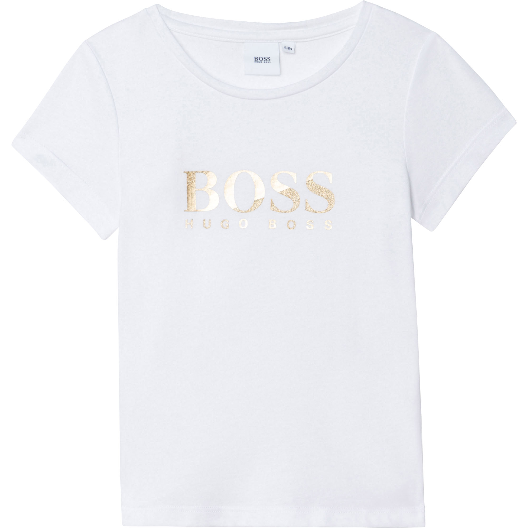 T-shirt en coton et modal BOSS pour FILLE