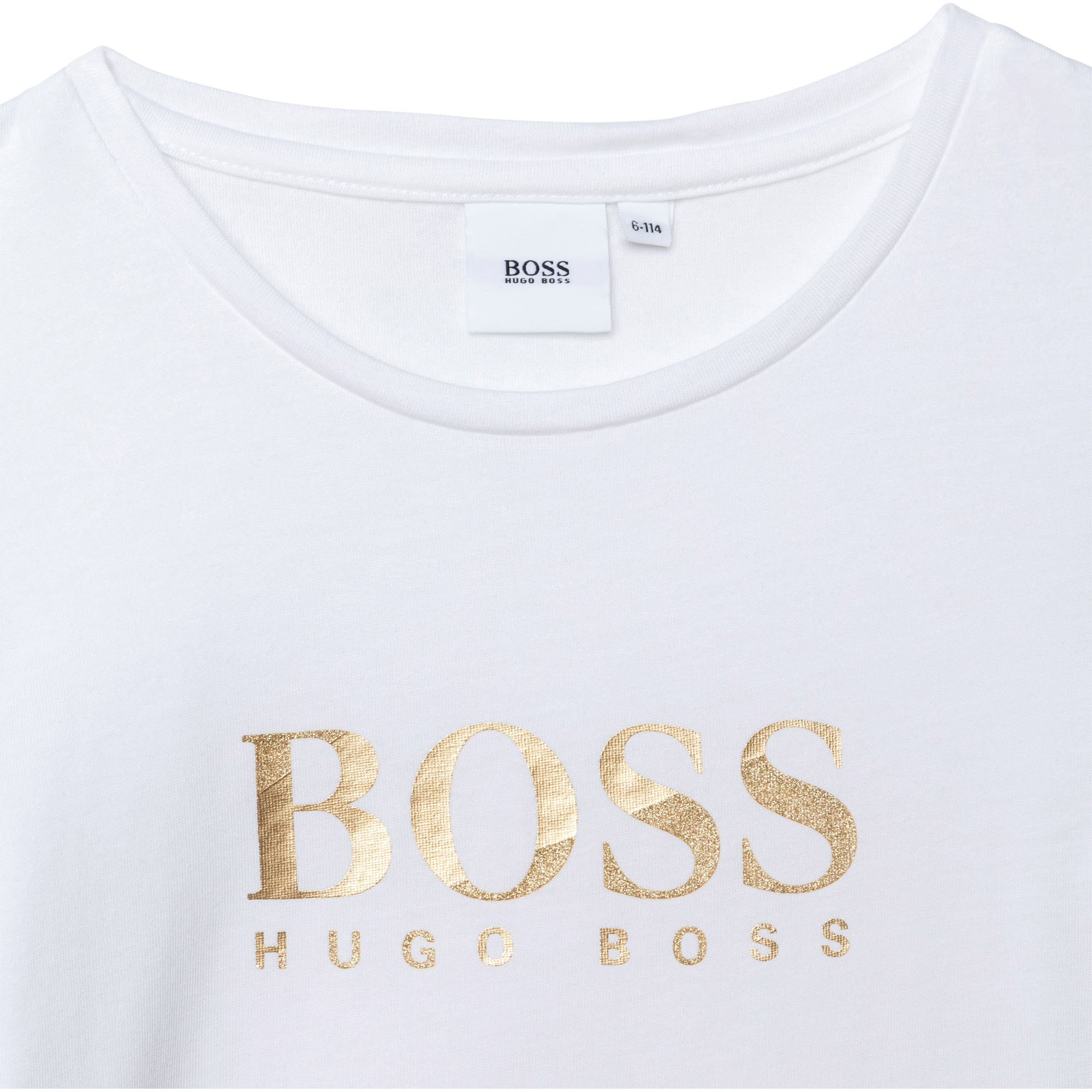 Cotton and modal T-shirt BOSS for GIRL