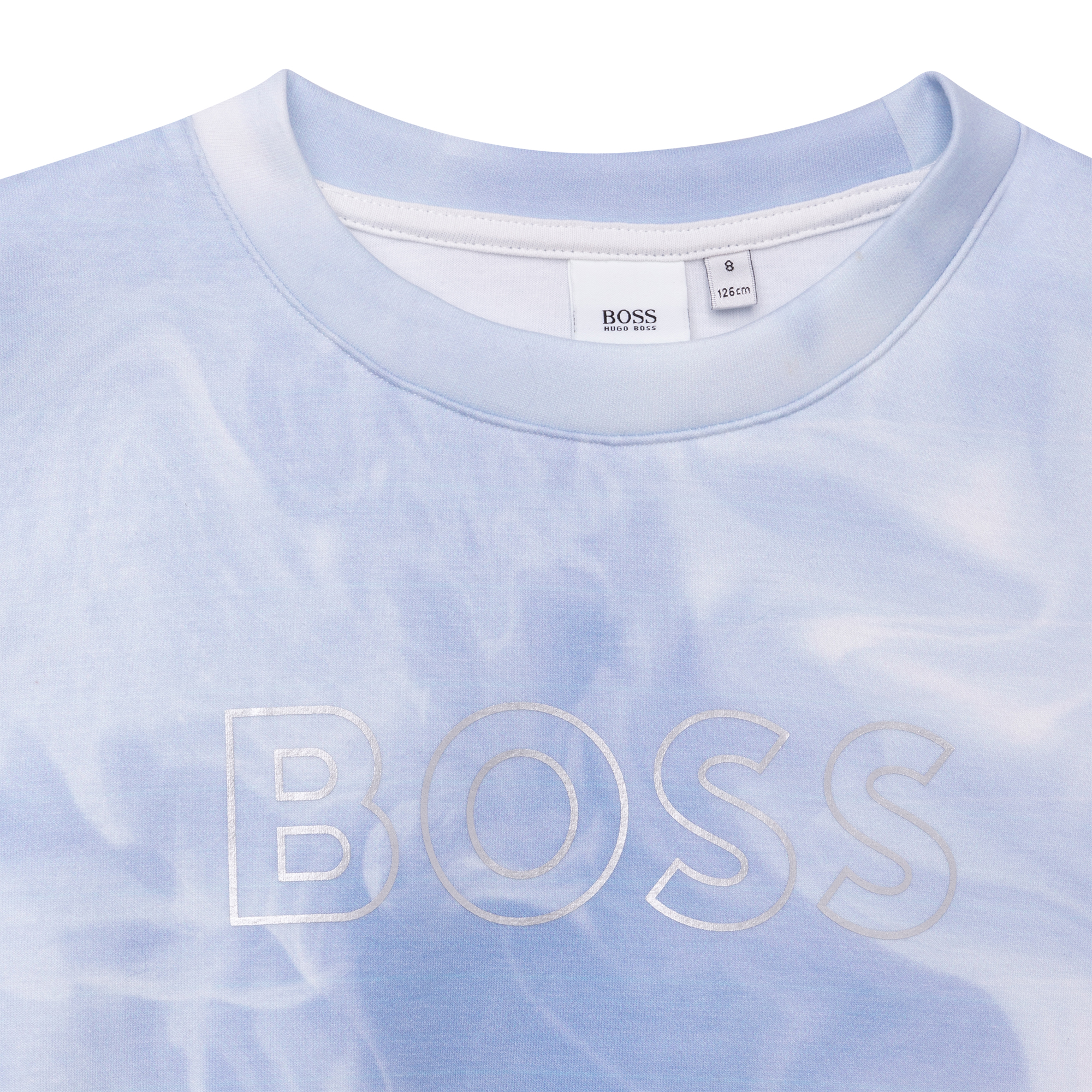 Sweater met logo BOSS Voor