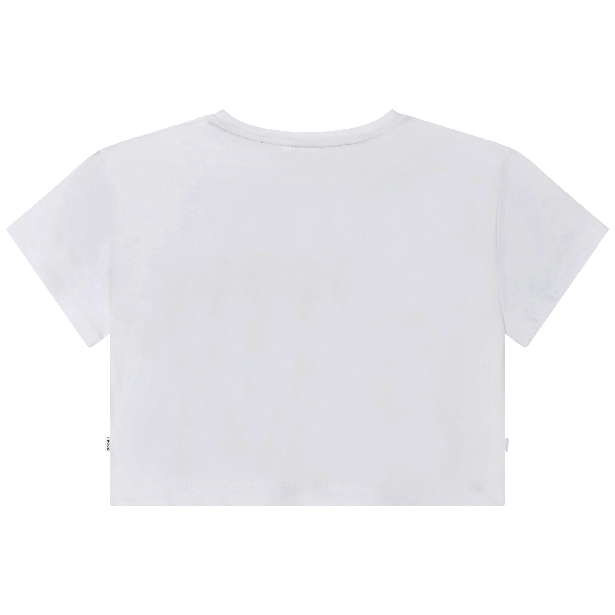 T-shirt manches courtes coton BOSS pour FILLE