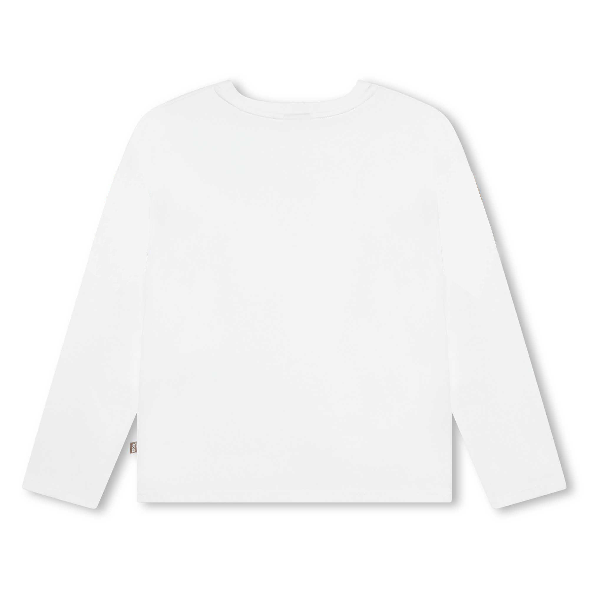 Long-sleeved cotton t-shirt BOSS for GIRL