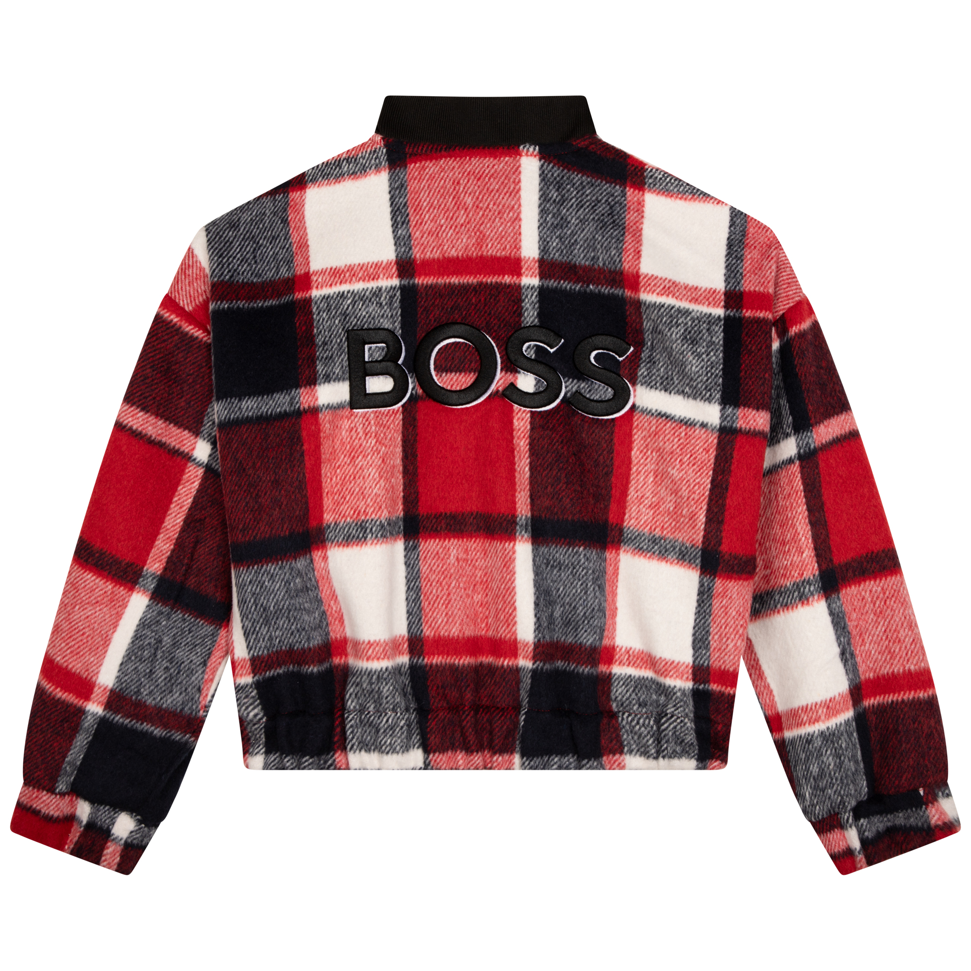 Chequered zip-up jacket BOSS for GIRL