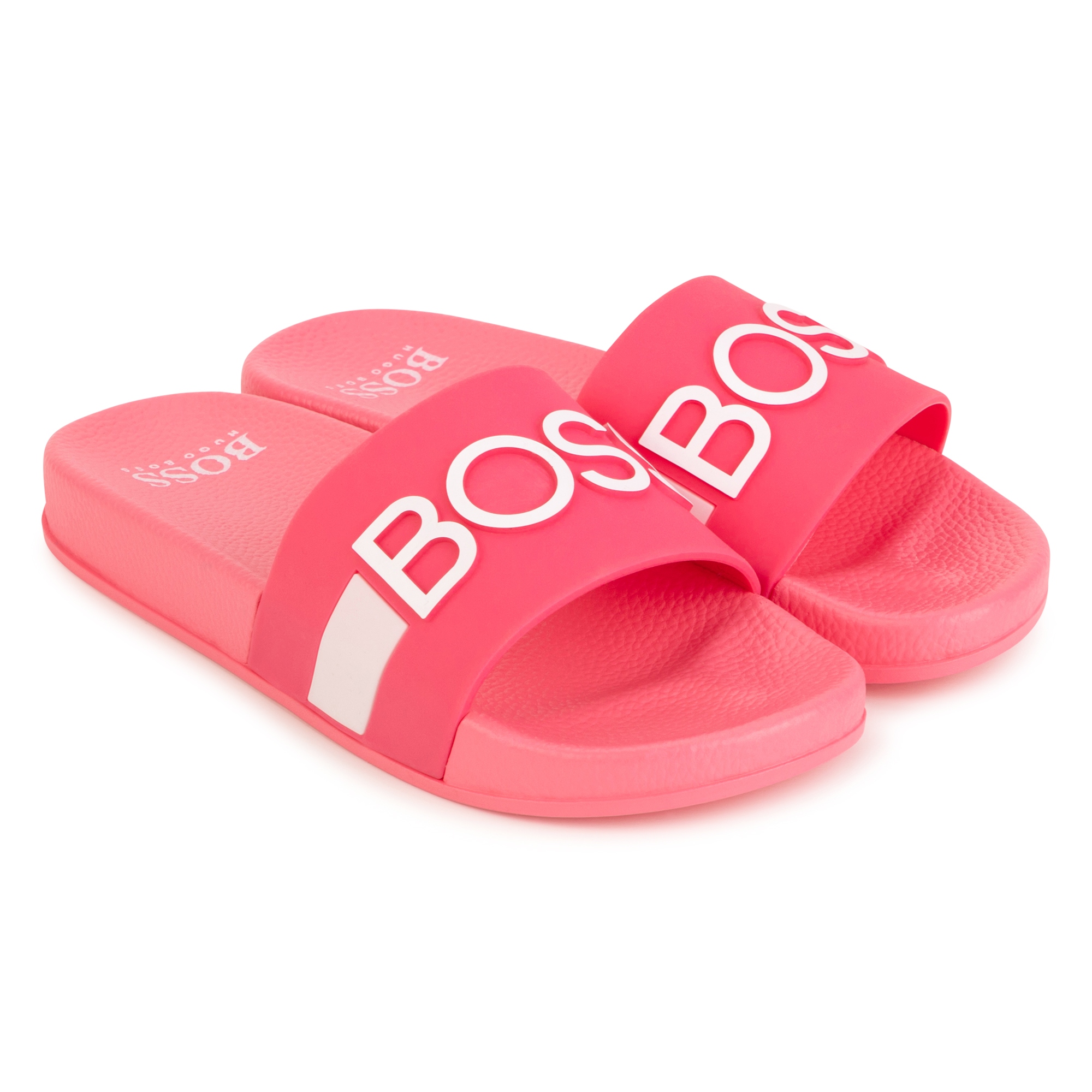 Flip-flops with raised logo BOSS for GIRL