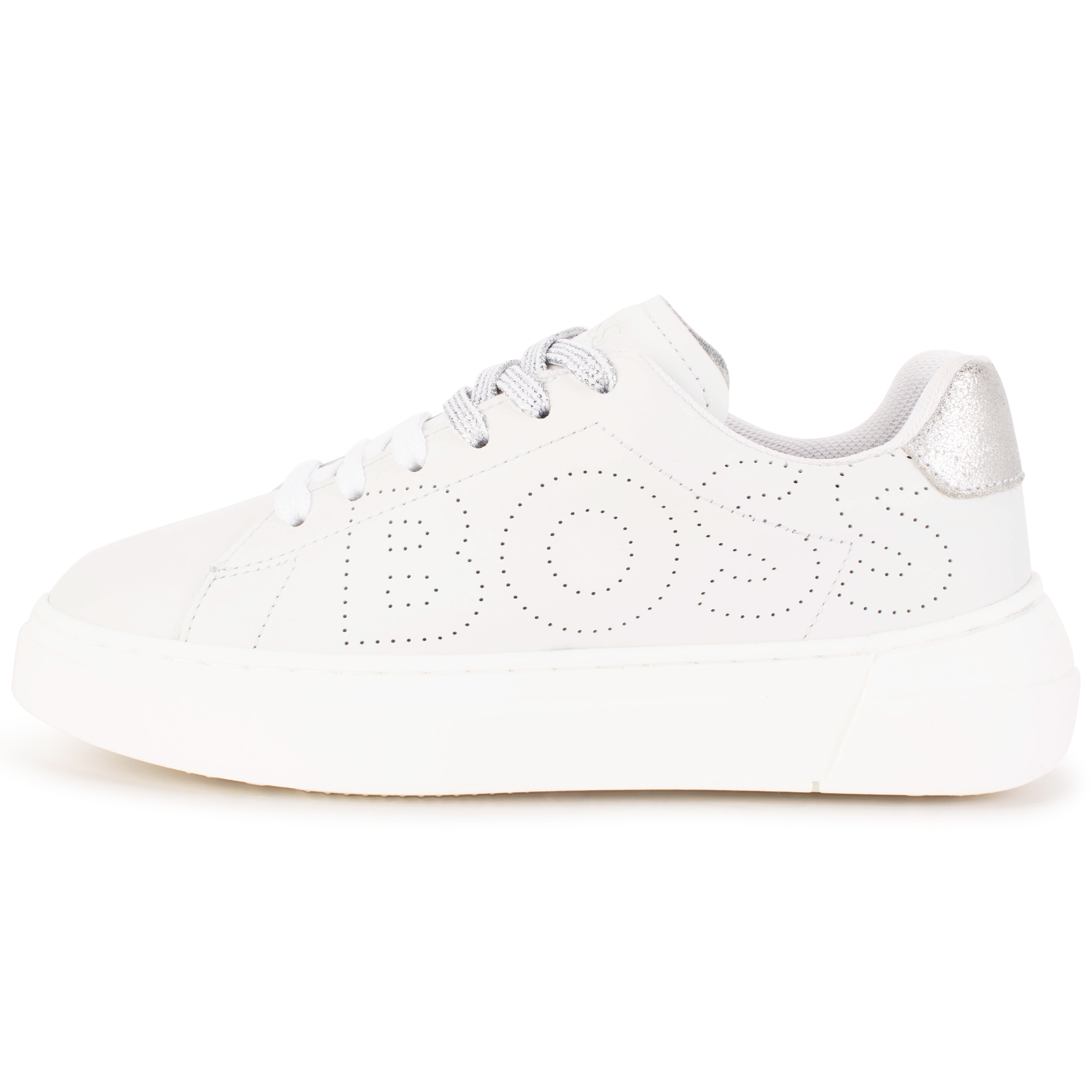 Lace-up leather trainers BOSS for GIRL