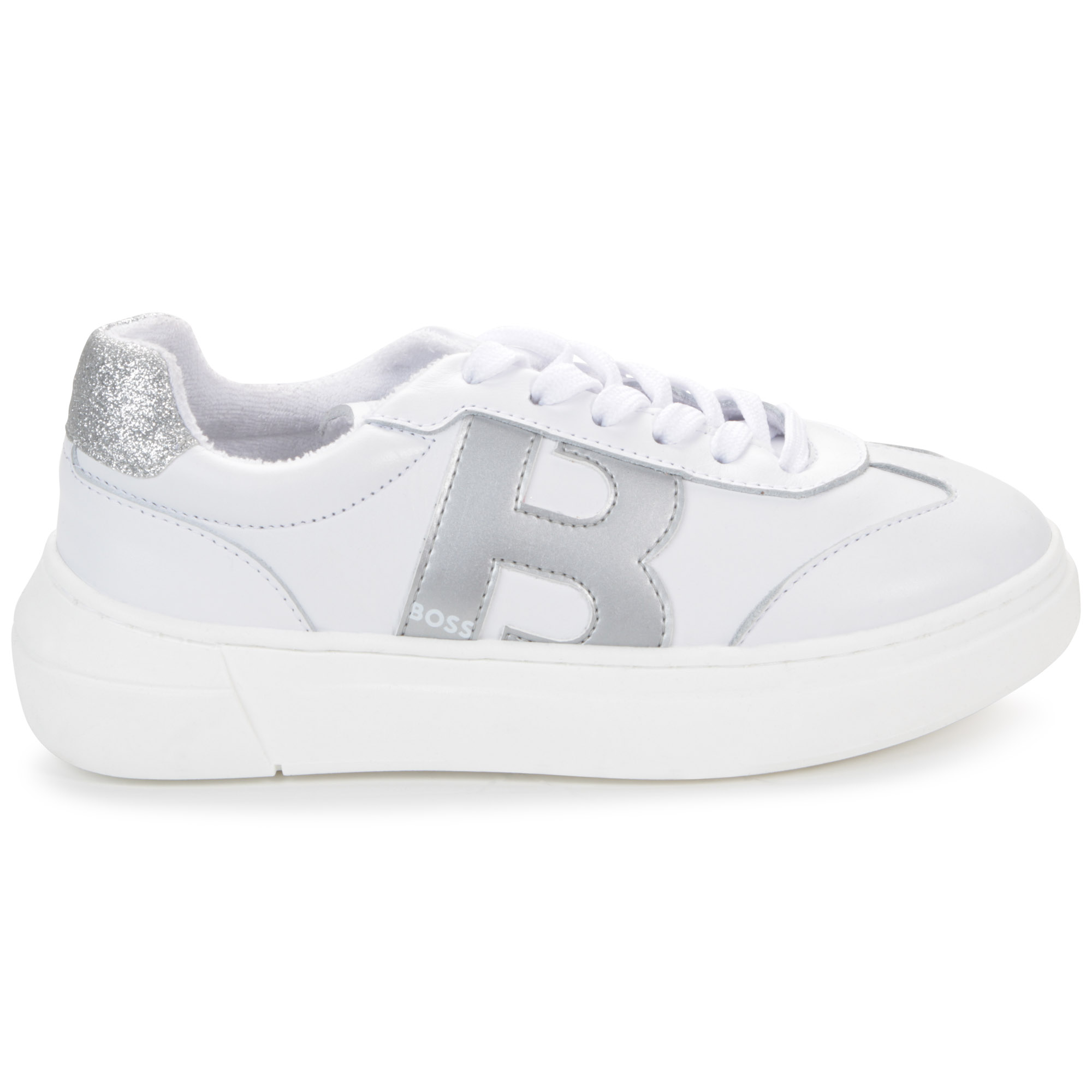 Leather Low Sneakers BOSS for GIRL