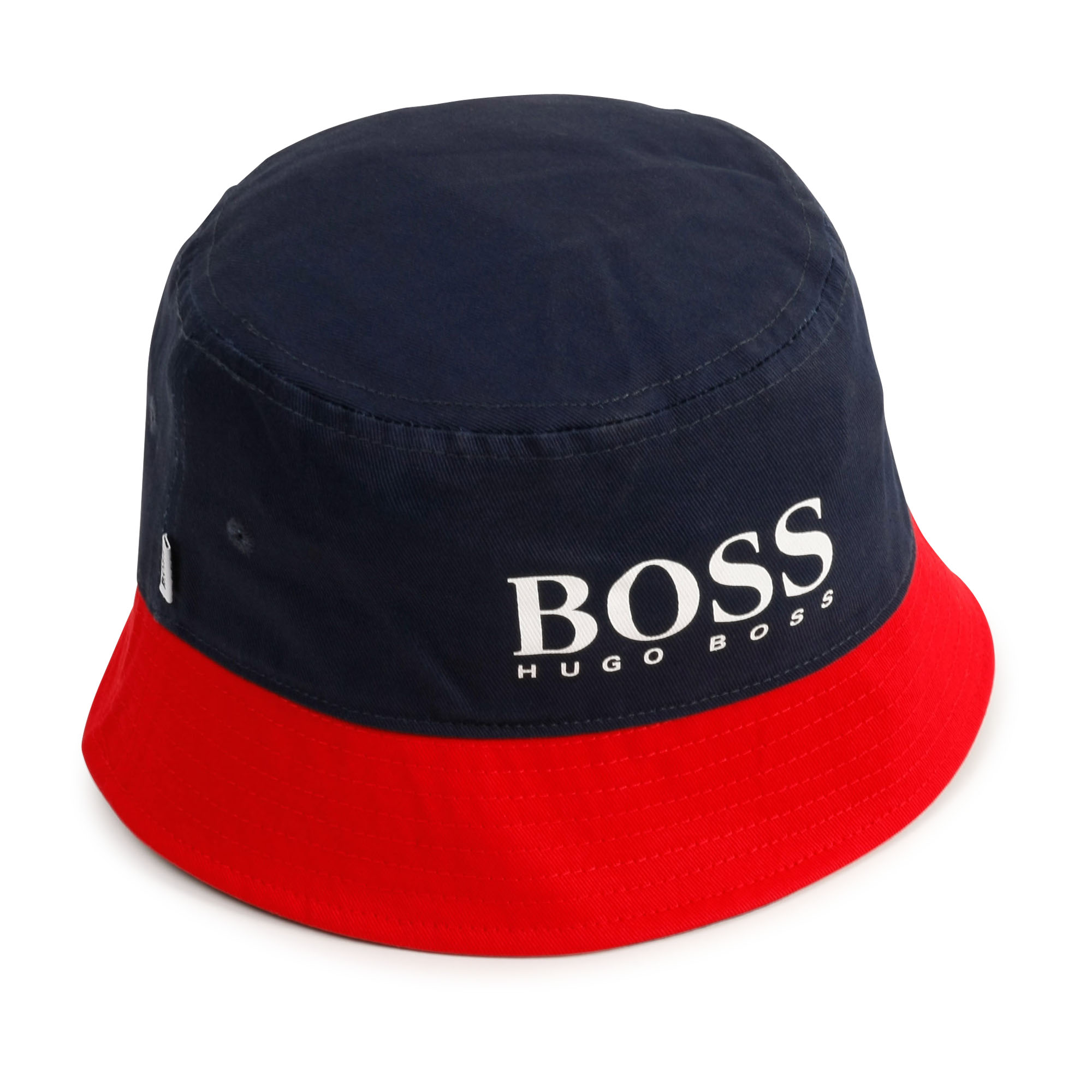 color block cotton sun hat BOSS for BOY