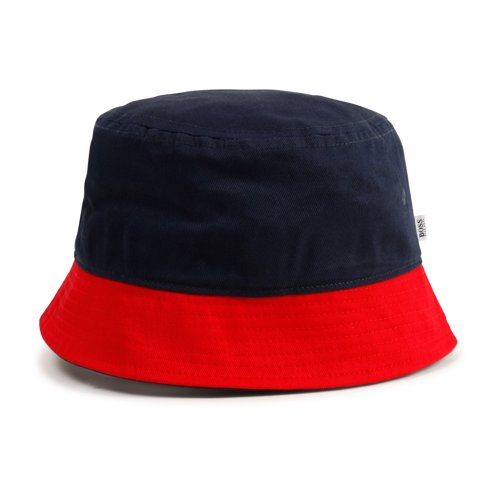 Colour block cotton sun hat BOSS for BOY