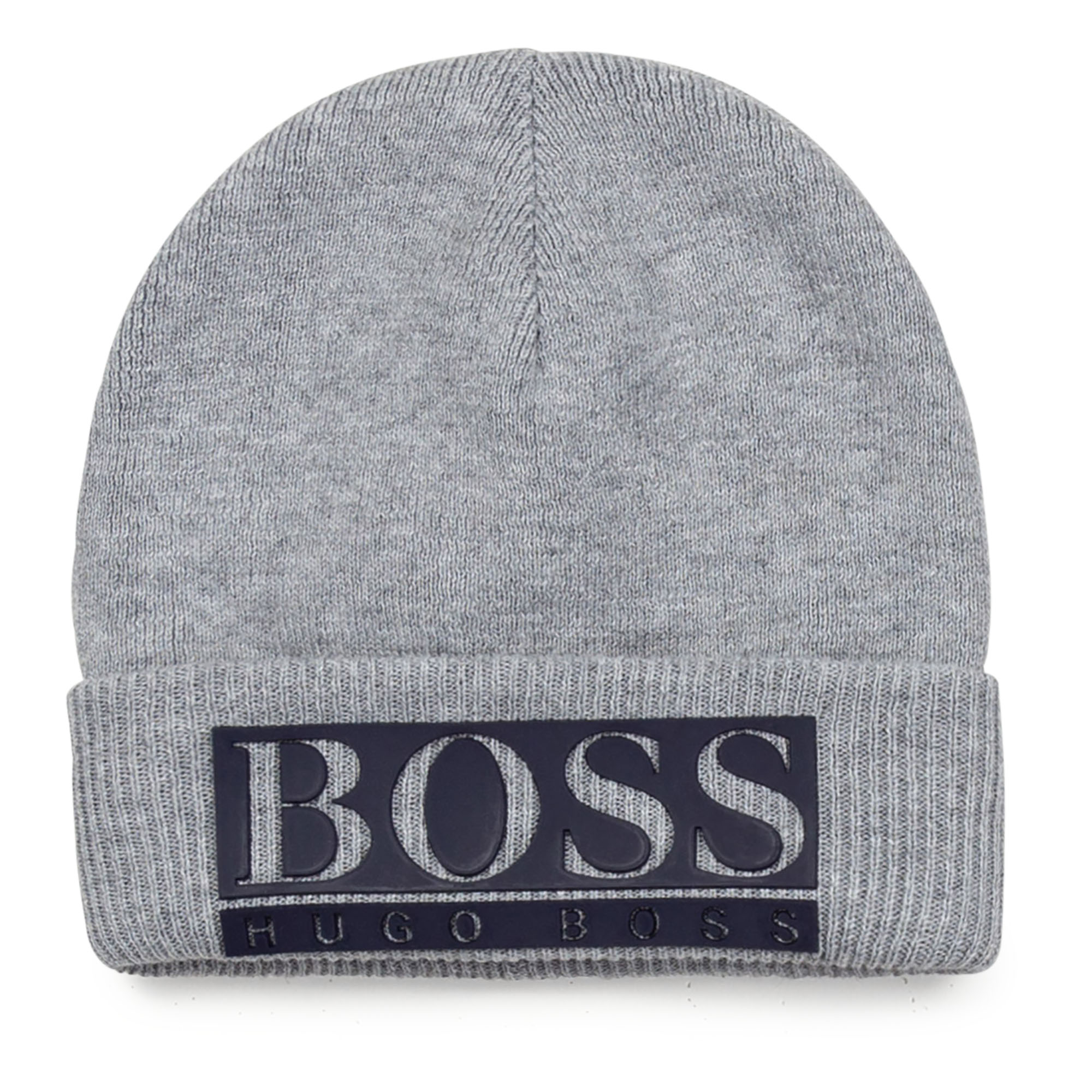 Knit hat with cuff BOSS for BOY