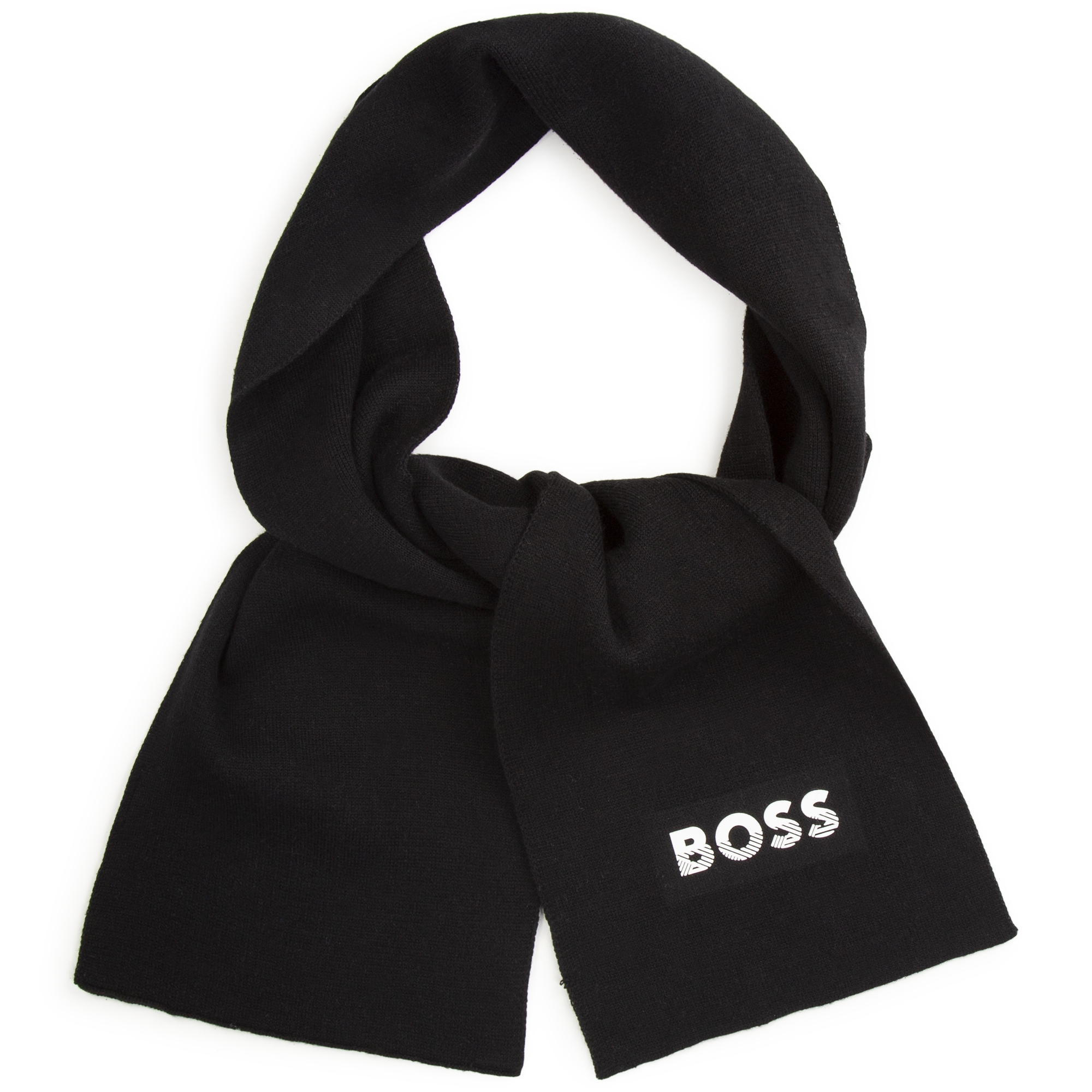 Reversible knitted scarf BOSS for BOY