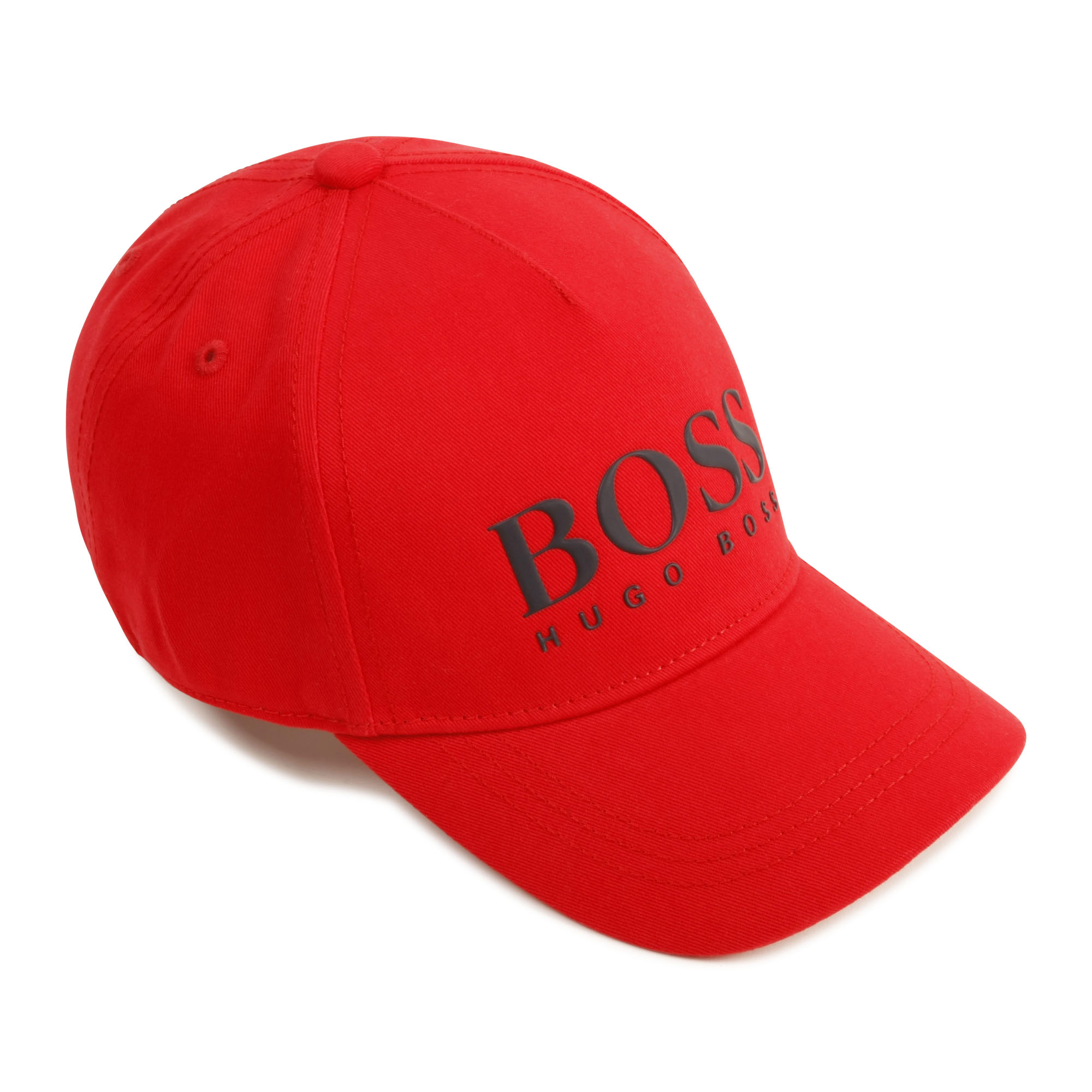Discriminerend vasthoudend transmissie BOSS Cotton twill baseball cap boy red - | Kids around