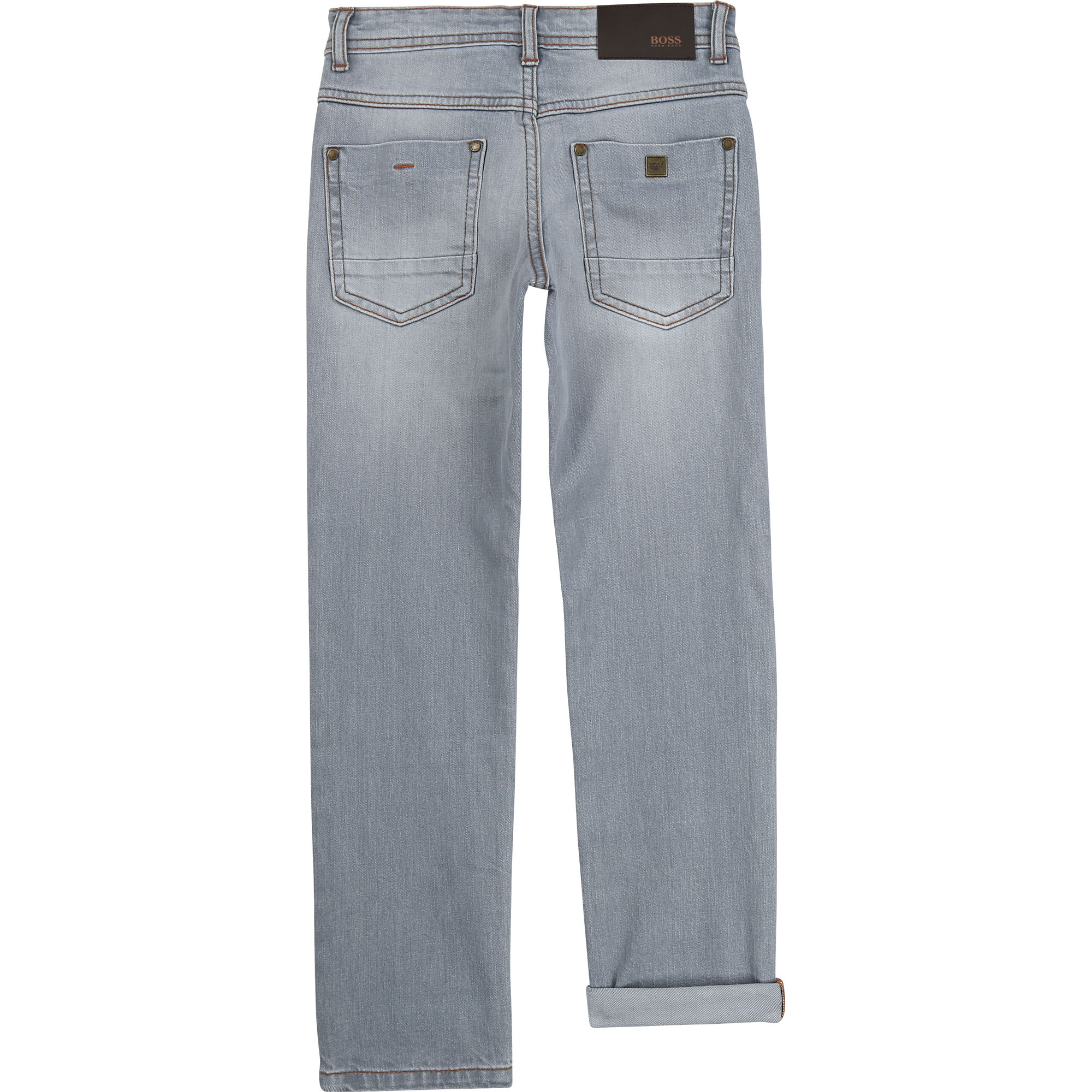 Jeans slim fit con impunture BOSS Per RAGAZZO