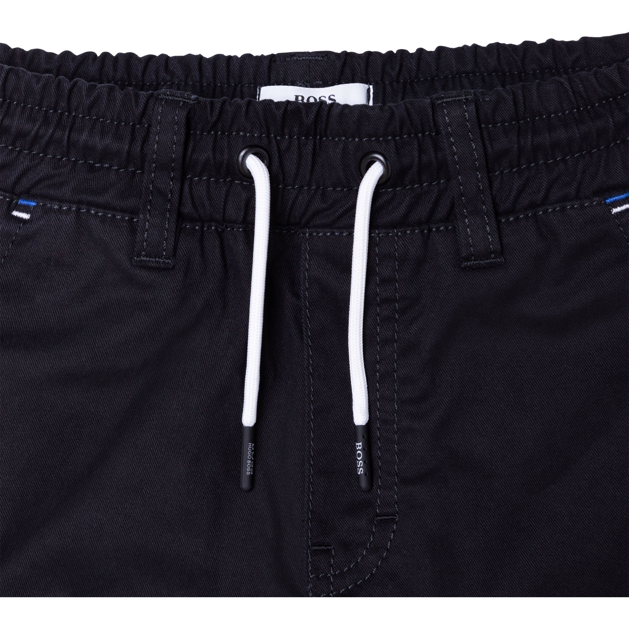 Pantaloni in cotone elasticizzato BOSS Per RAGAZZO
