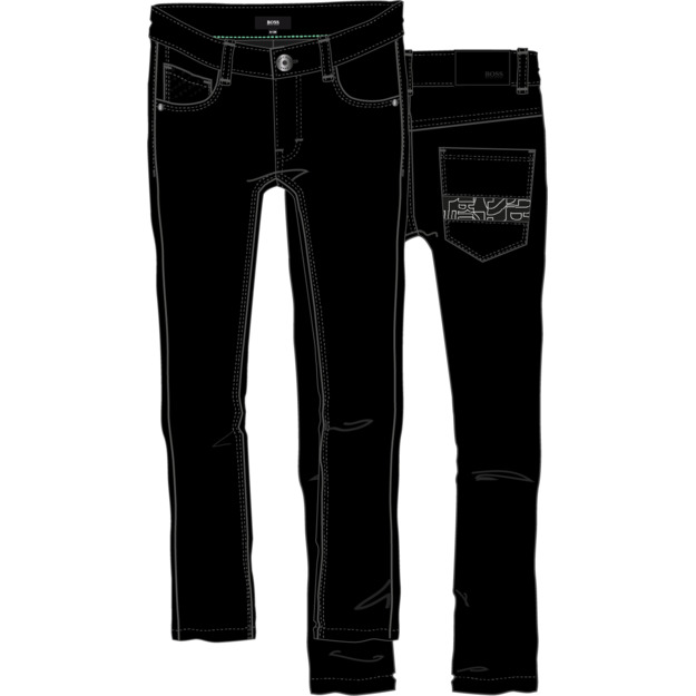 Straight 5-pocket-jeans BOSS Voor