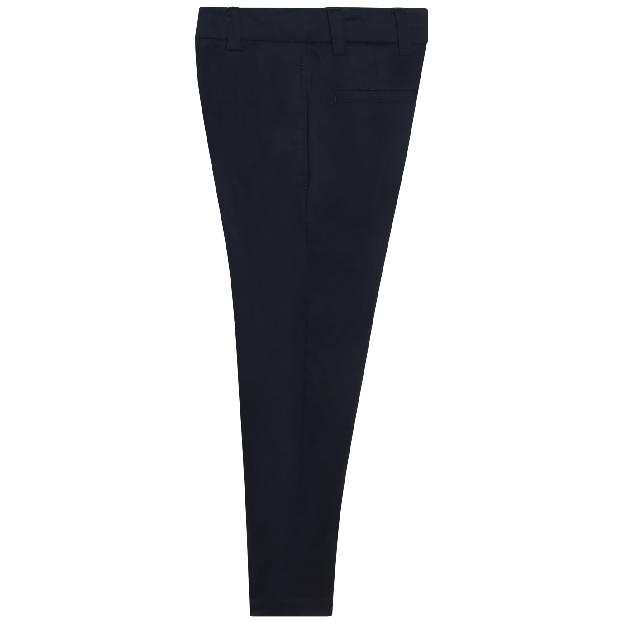 Pleated twill trousers BOSS for BOY