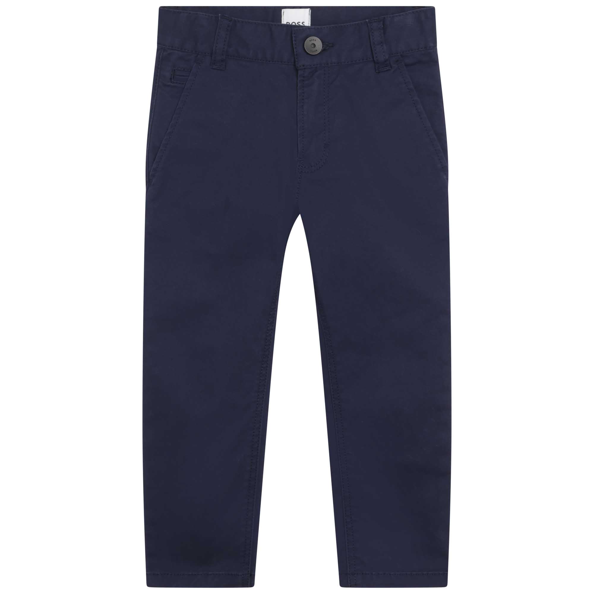 5-pocket cotton twill trousers BOSS for BOY