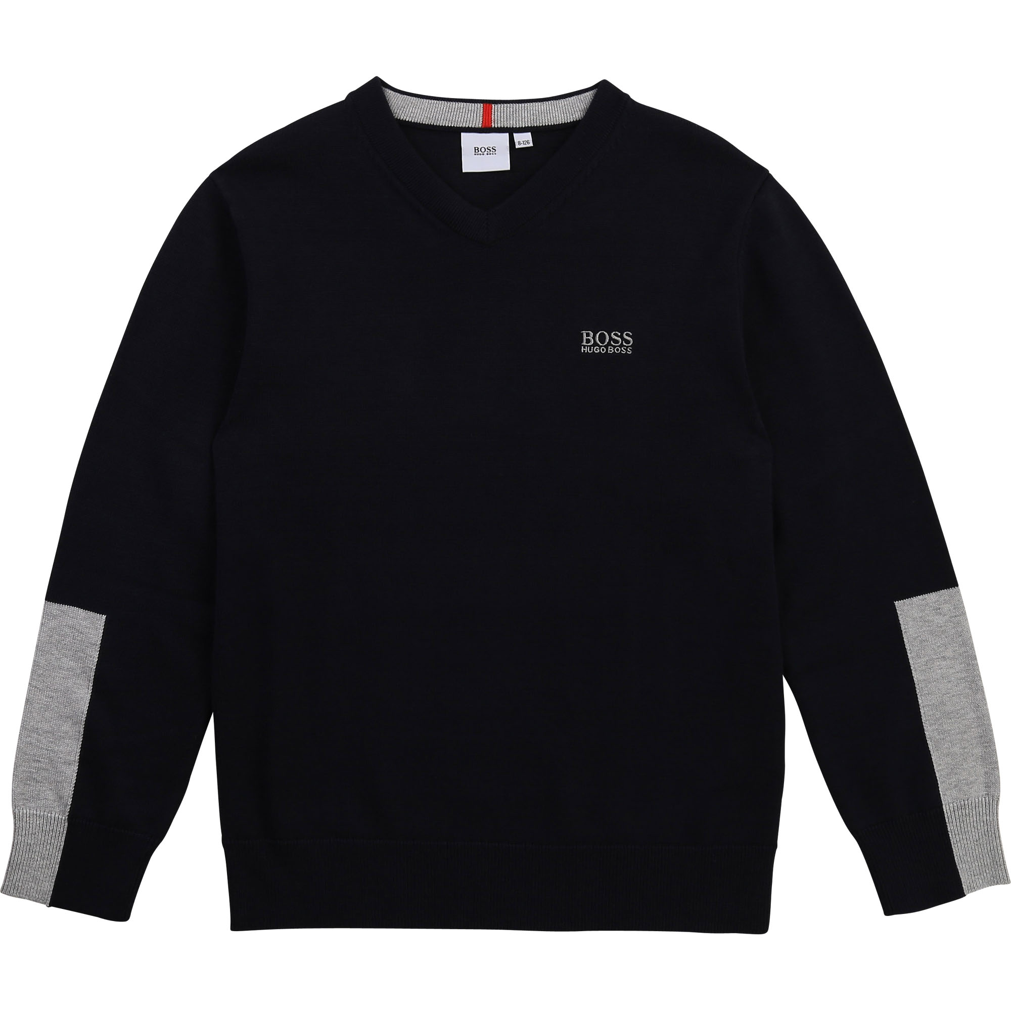V-necked tricot sweater BOSS for BOY
