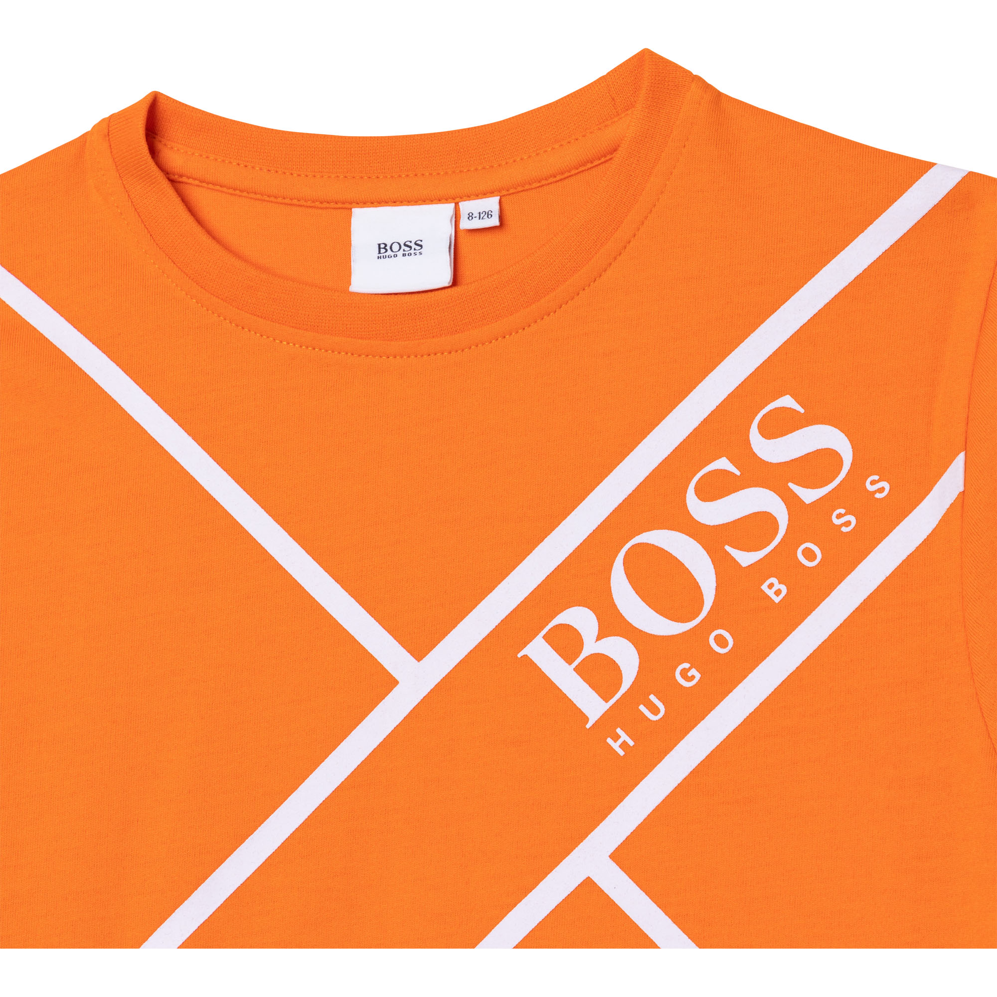 T-shirt in jersey con stampa BOSS Per RAGAZZO