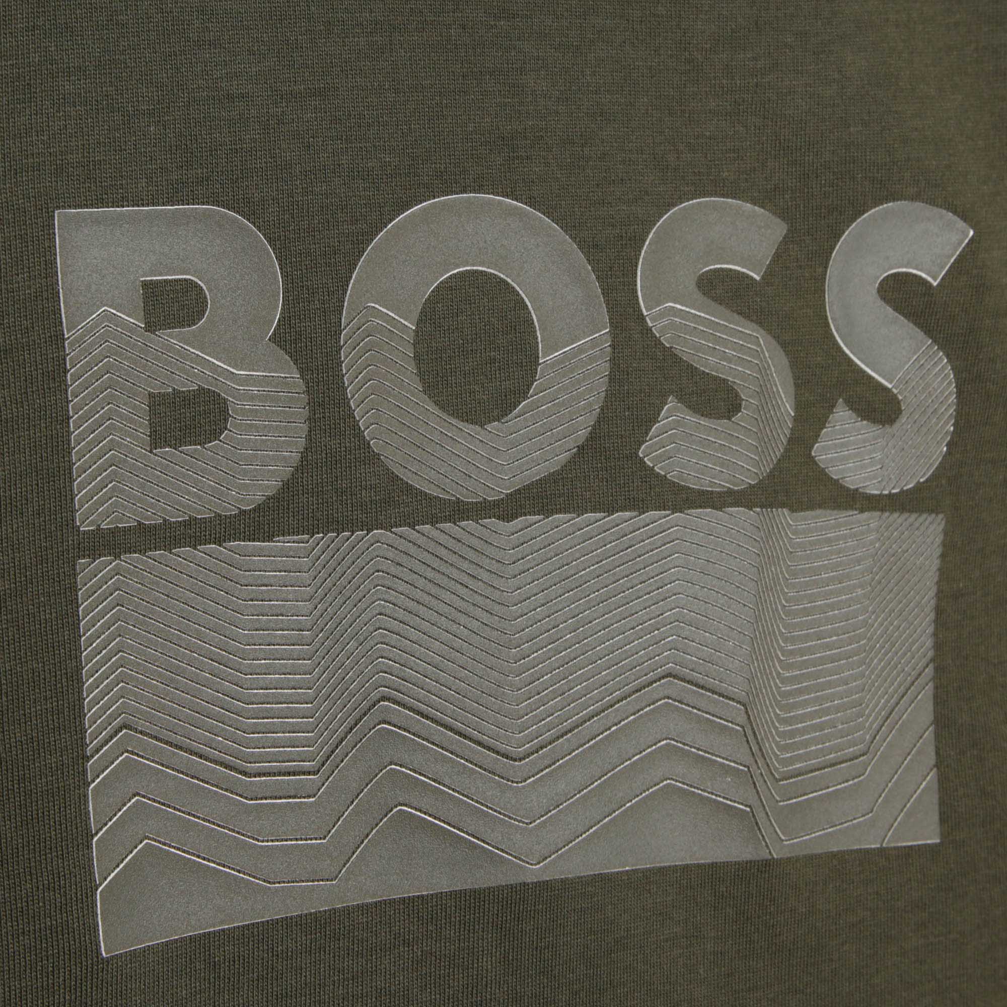 Baumwoll-T-Shirt mit Druck BOSS Für JUNGE