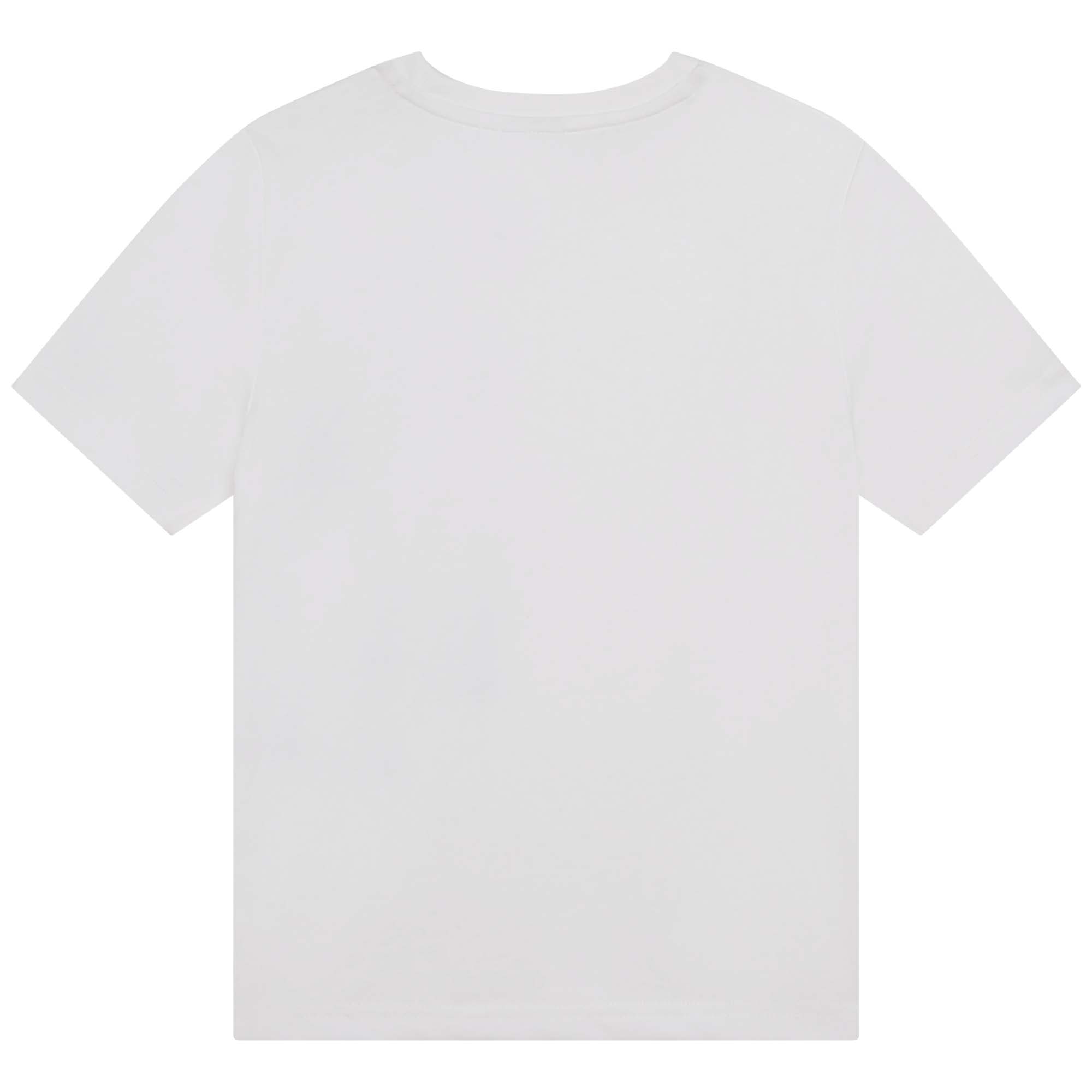 Camiseta manga corta algodón BOSS para NIÑO
