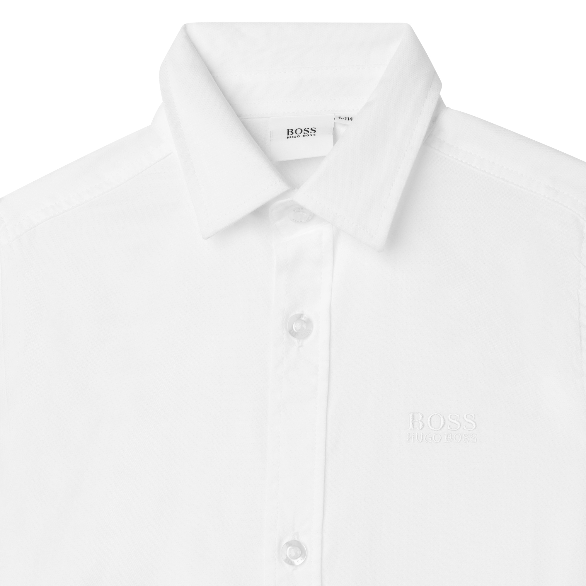 Long-sleeved cotton shirt BOSS for BOY