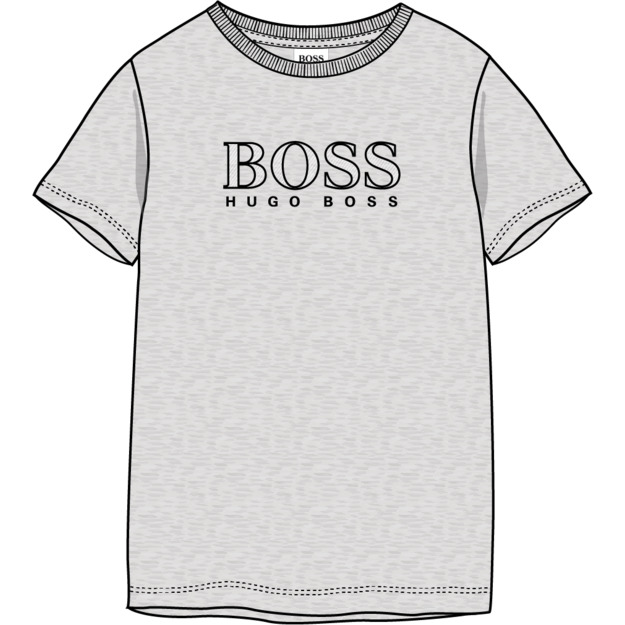 Kurzarm-T-Shirt aus Jersey BOSS Für JUNGE