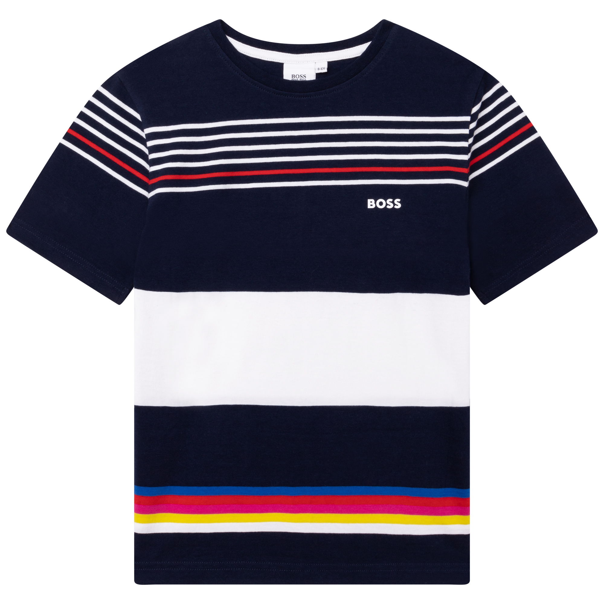 Striped cotton jersey t-shirt BOSS for BOY