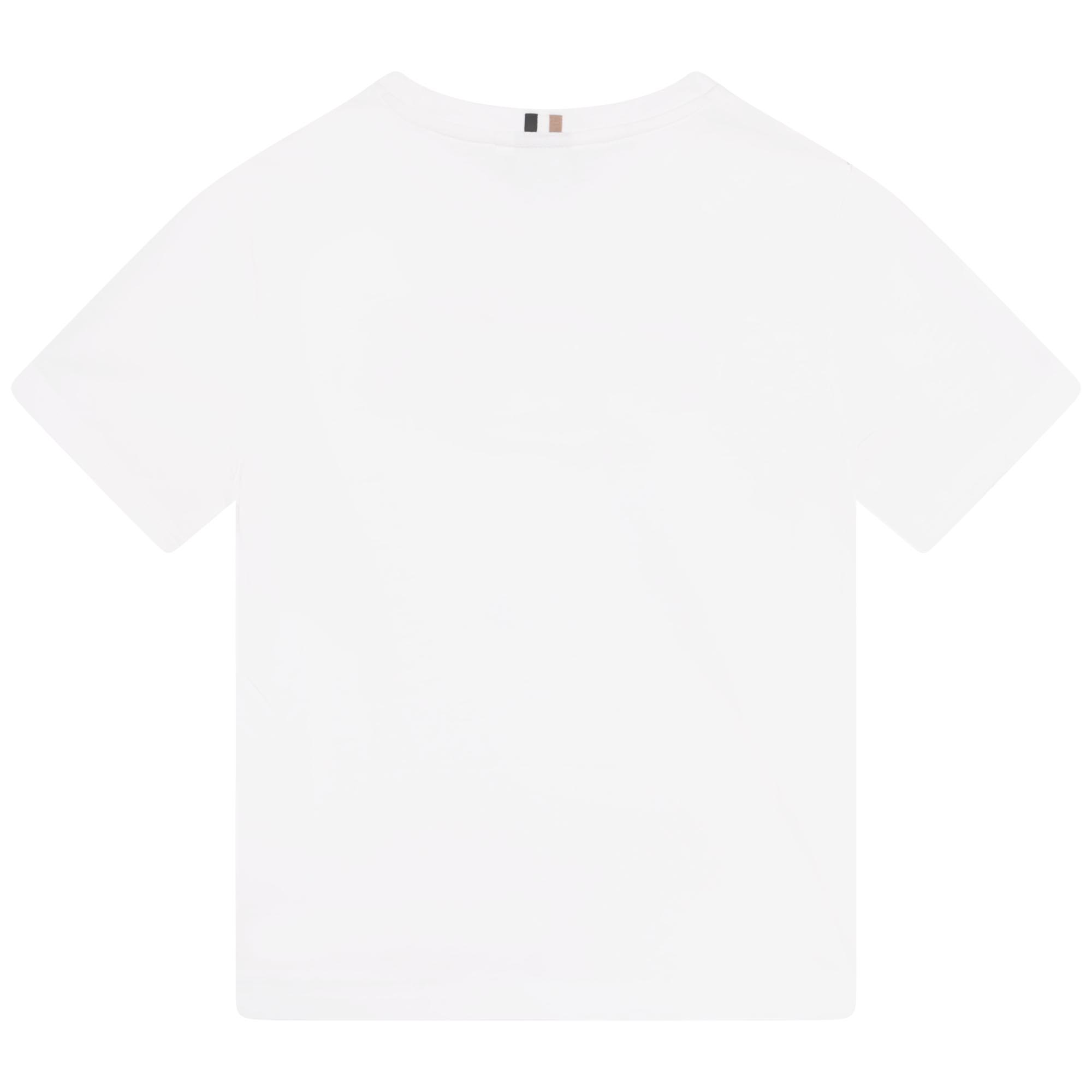 T-shirt avec imprimé placé BOSS pour GARCON