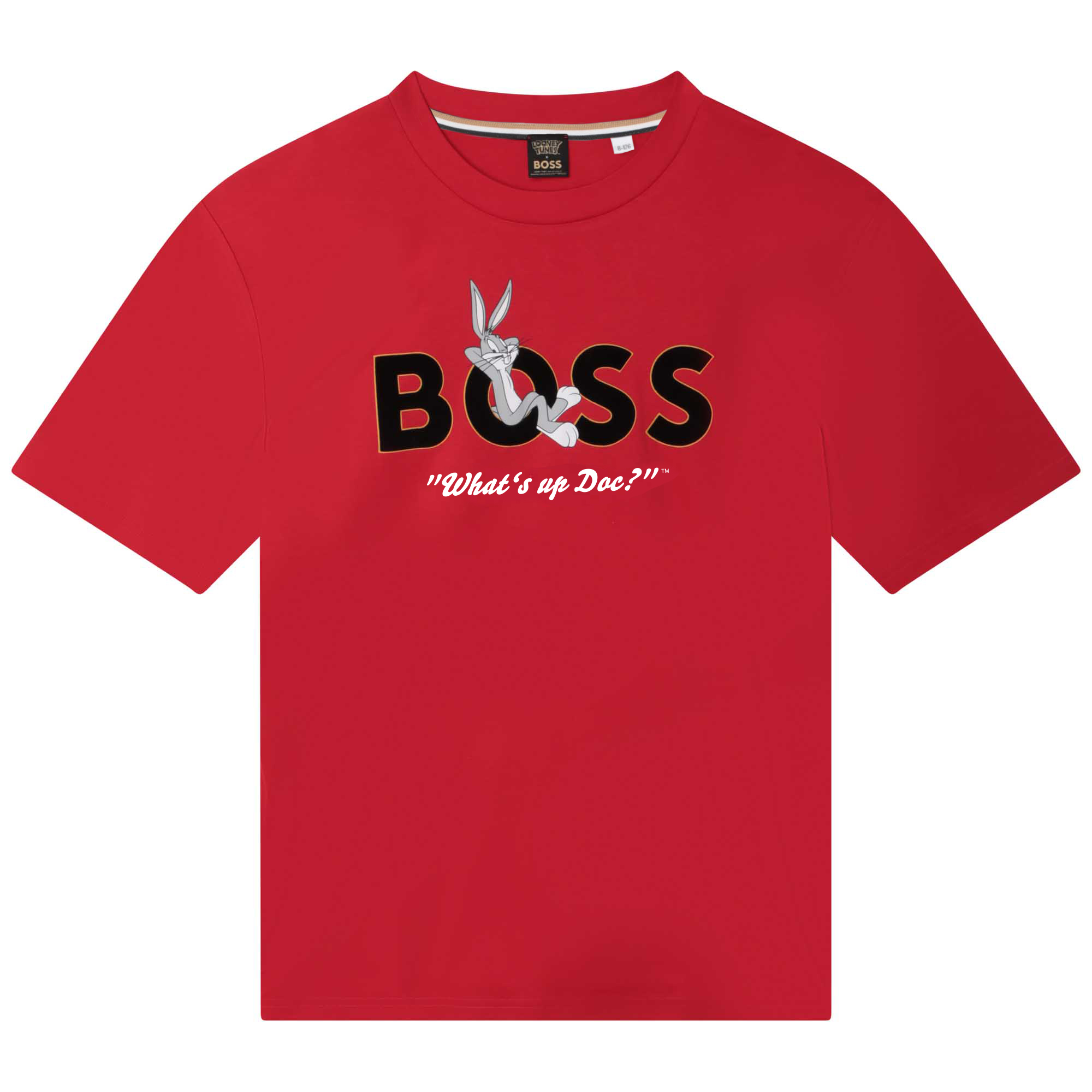 Katoenen T-shirt Bugs Bunny BOSS Voor