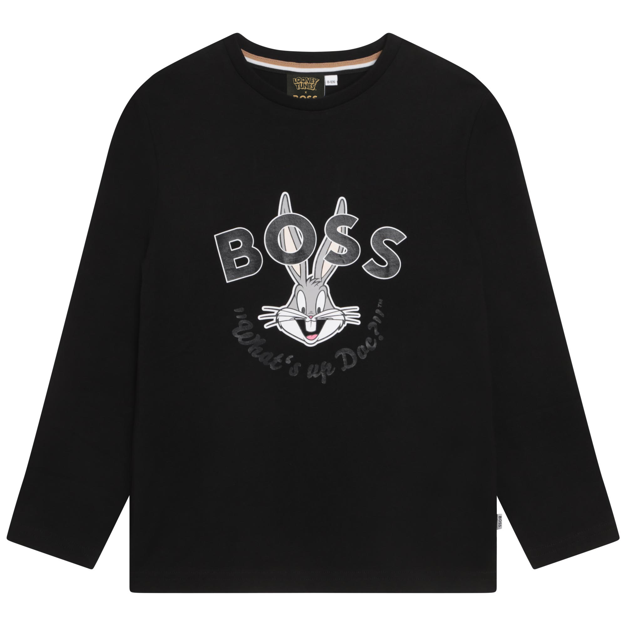 Long-sleeved cotton t-shirt BOSS for BOY