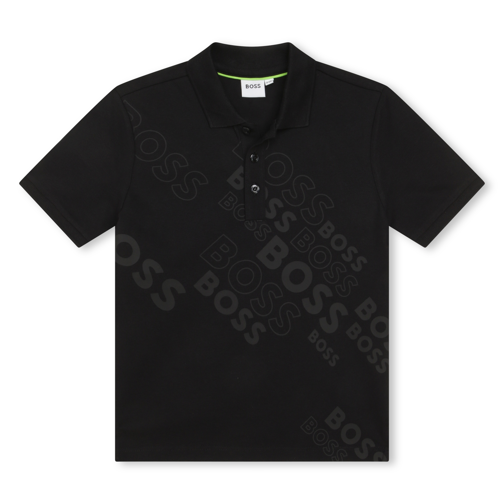 Polo with logo print BOSS for BOY