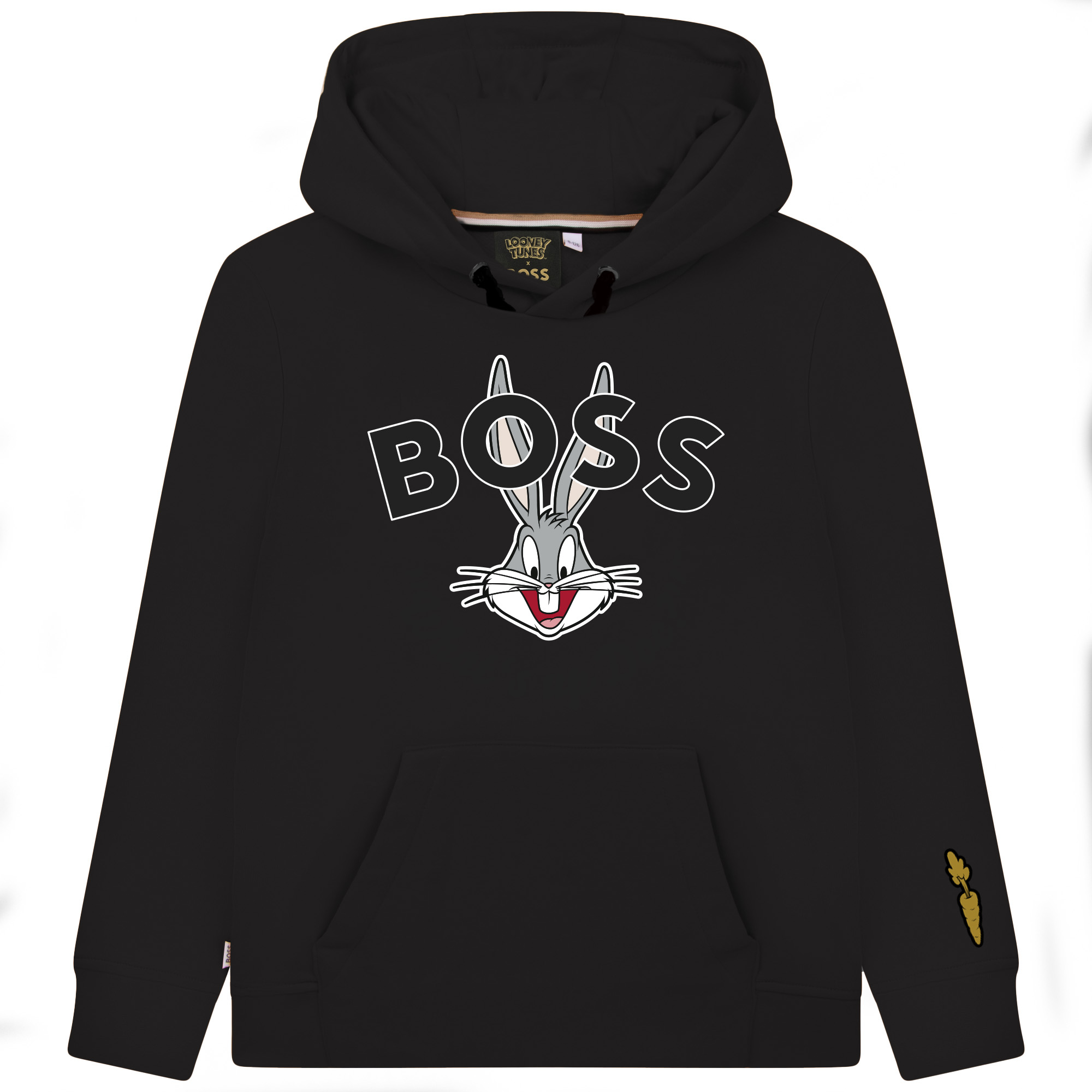 Printed hooded sweatshirt BOSS for BOY