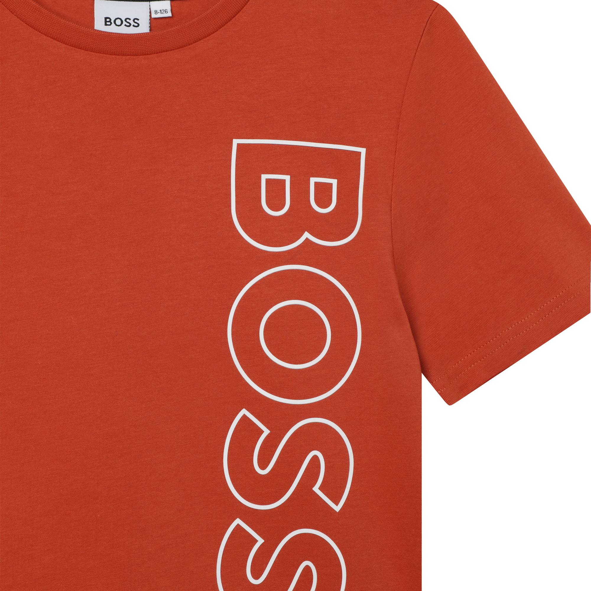 T-shirt met korte mouwen BOSS Voor