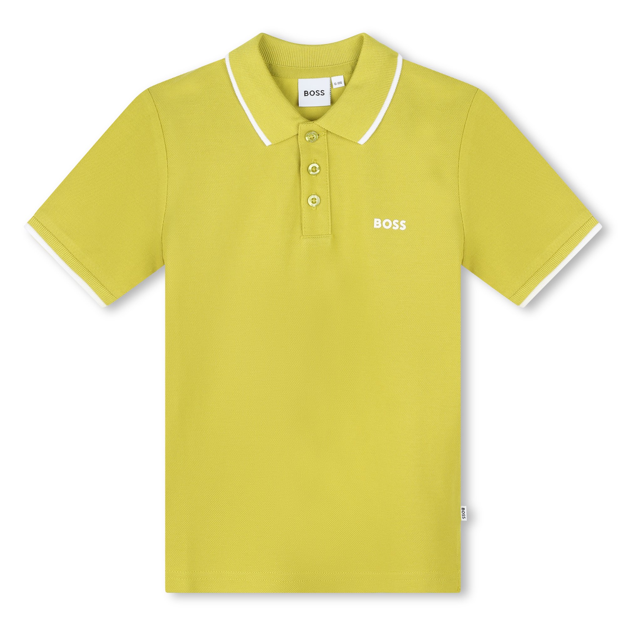 Short-sleeved polo shirt BOSS for BOY