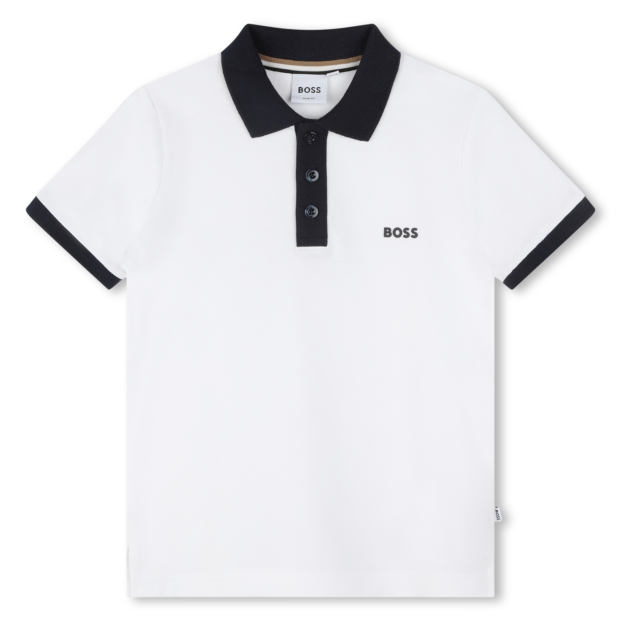 Short-sleeved polo shirt BOSS for BOY