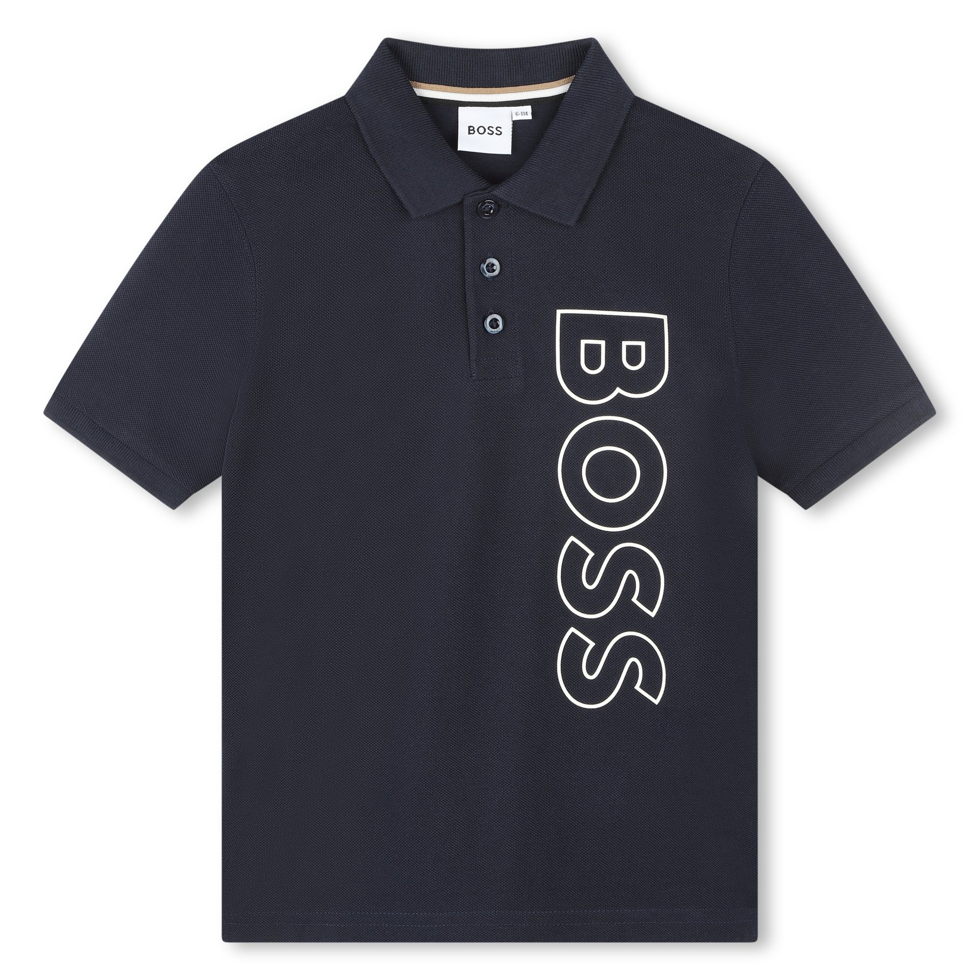 Short-sleeved polo shirt BOSS for BOY