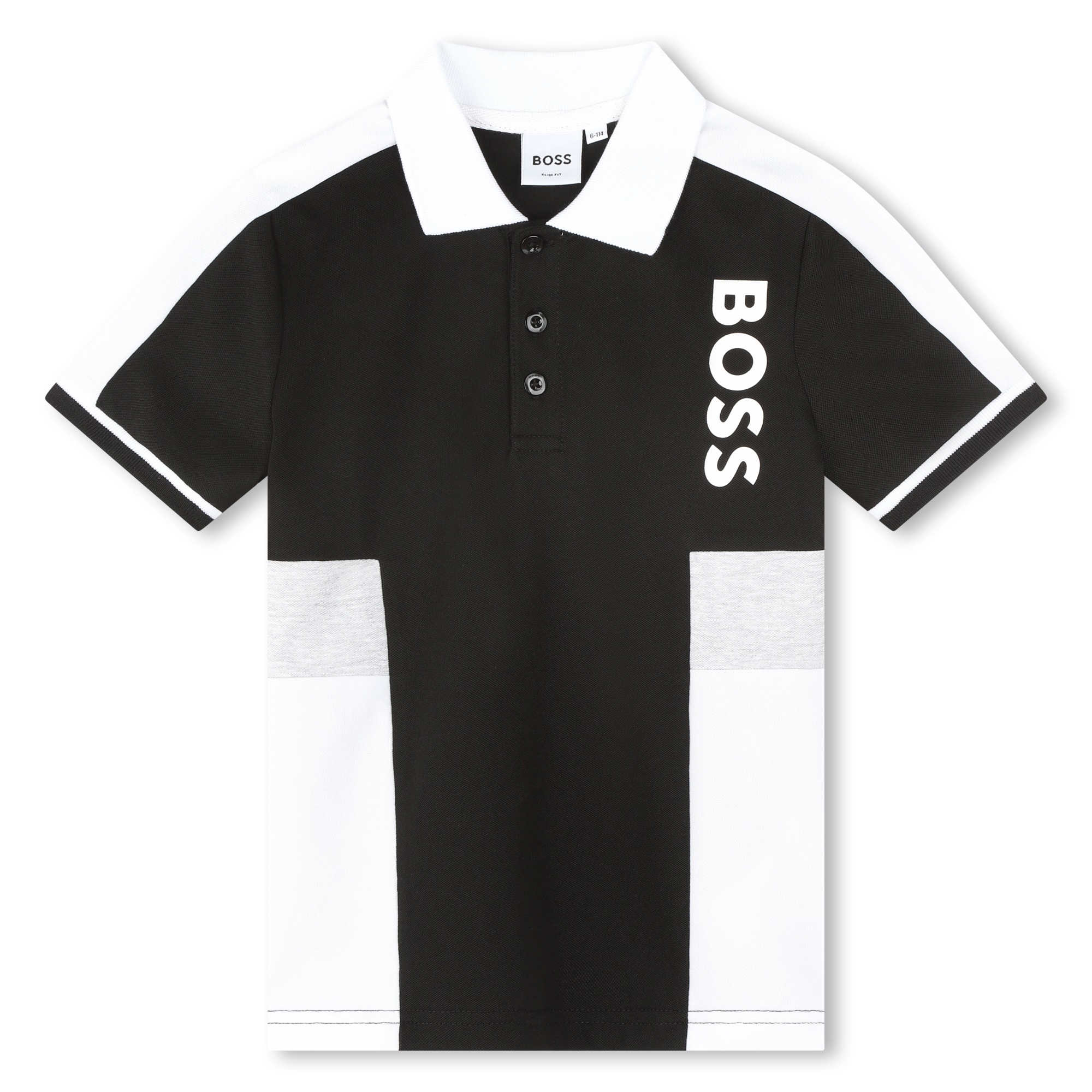 Short-sleeved polo shirt BOSS for BOY