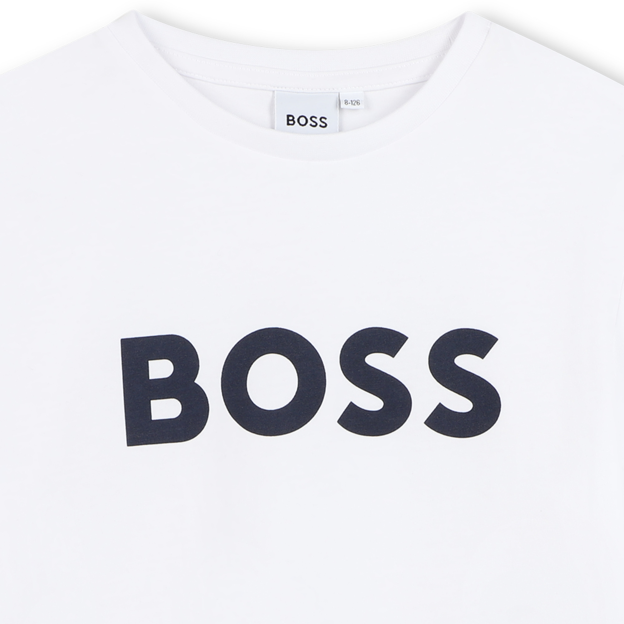 T-shirt coton manches courtes BOSS pour GARCON