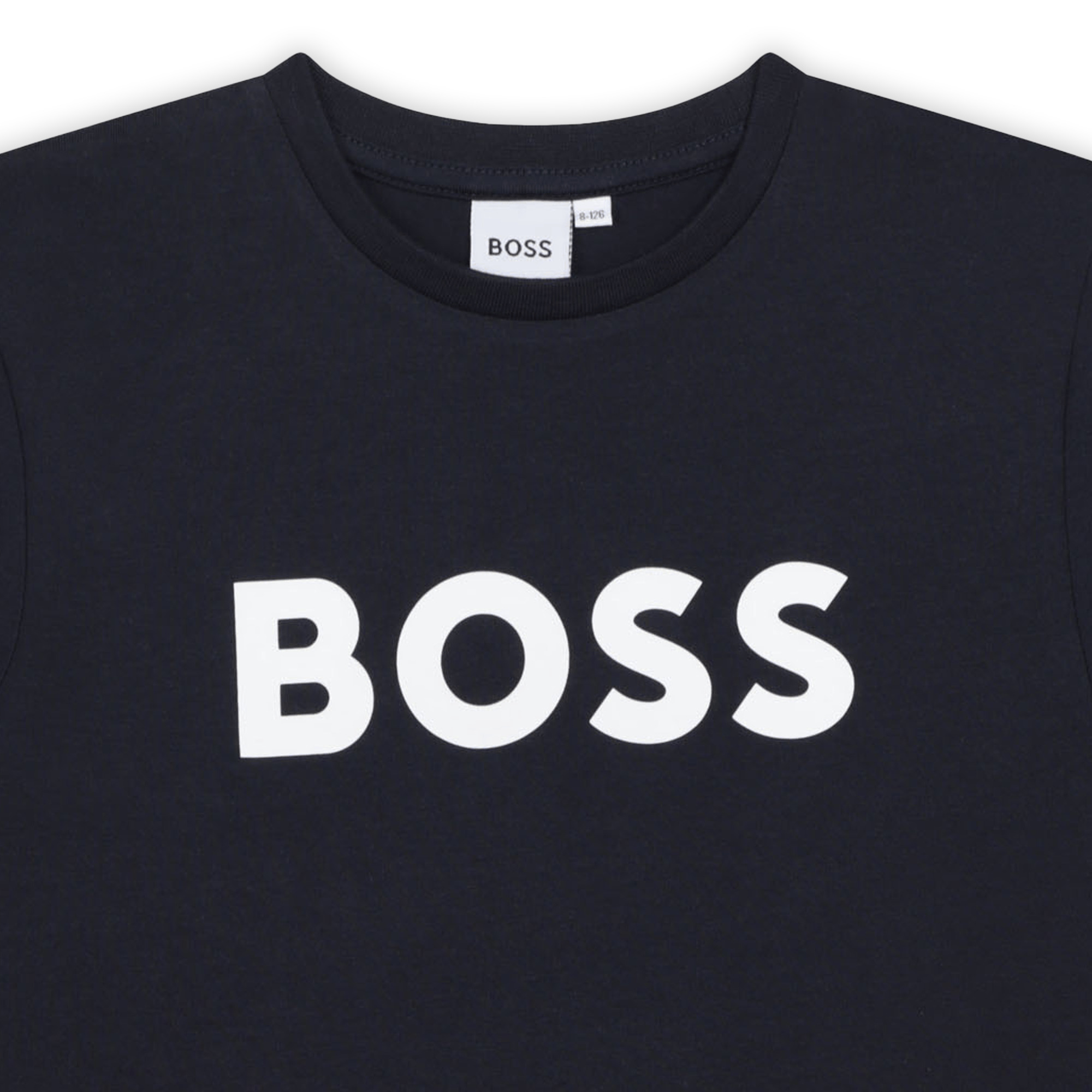 T-shirt coton manches courtes BOSS pour GARCON