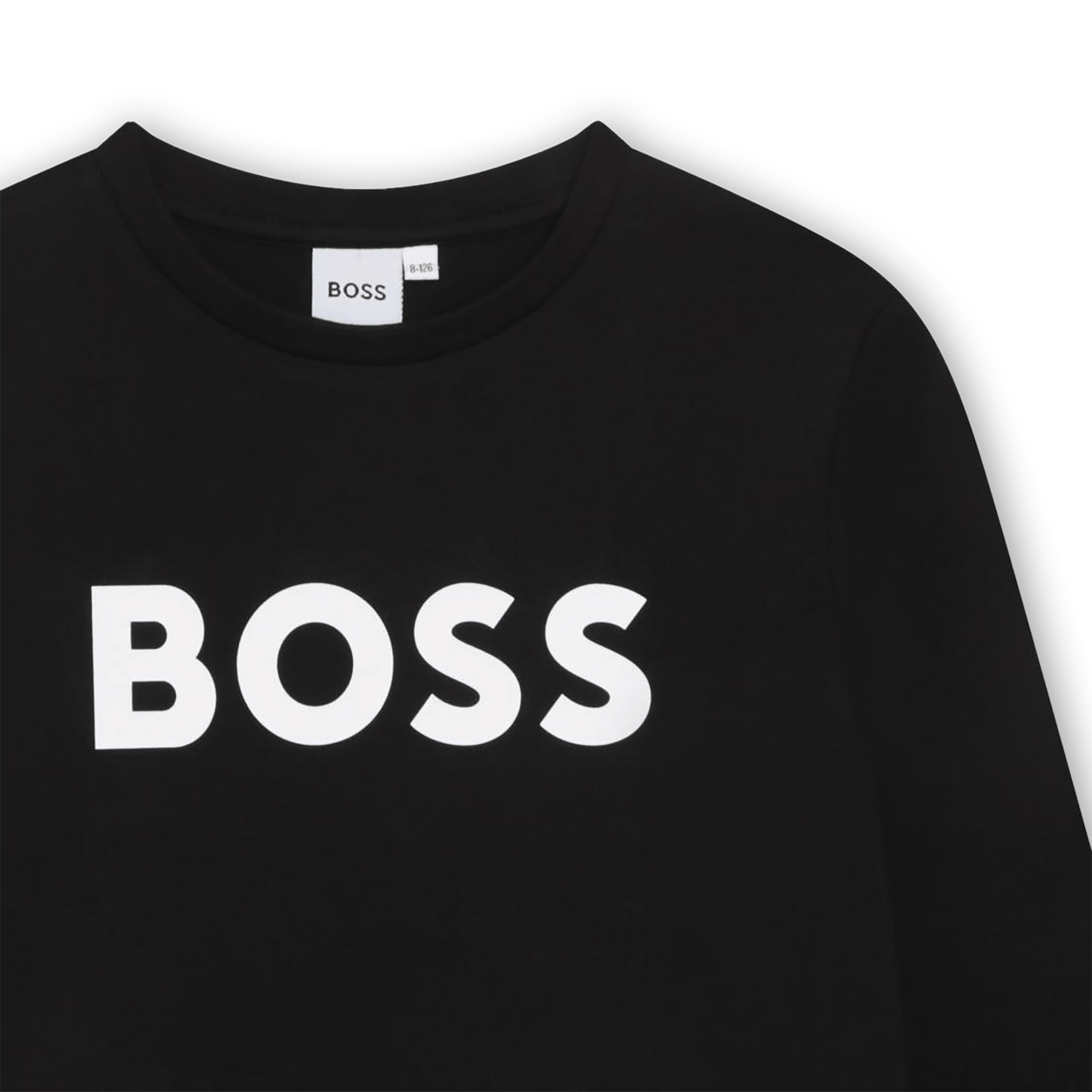 Long-sleeved cotton T-shirt BOSS for BOY