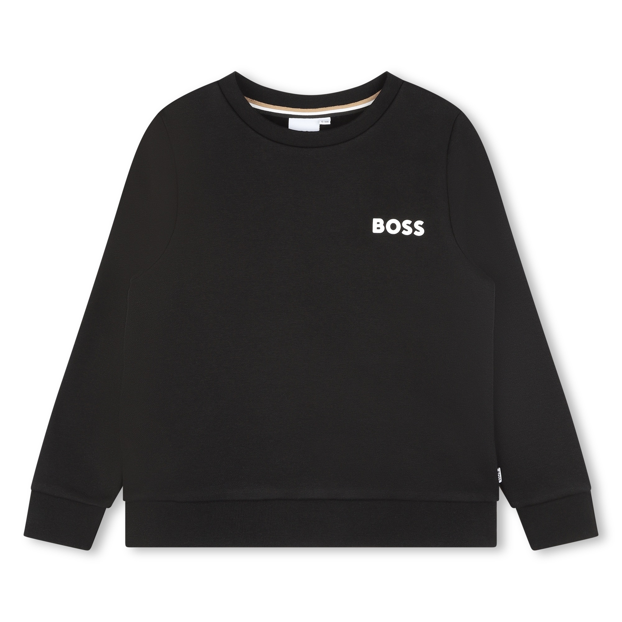 Sweat-shirt molletonné BOSS pour GARCON