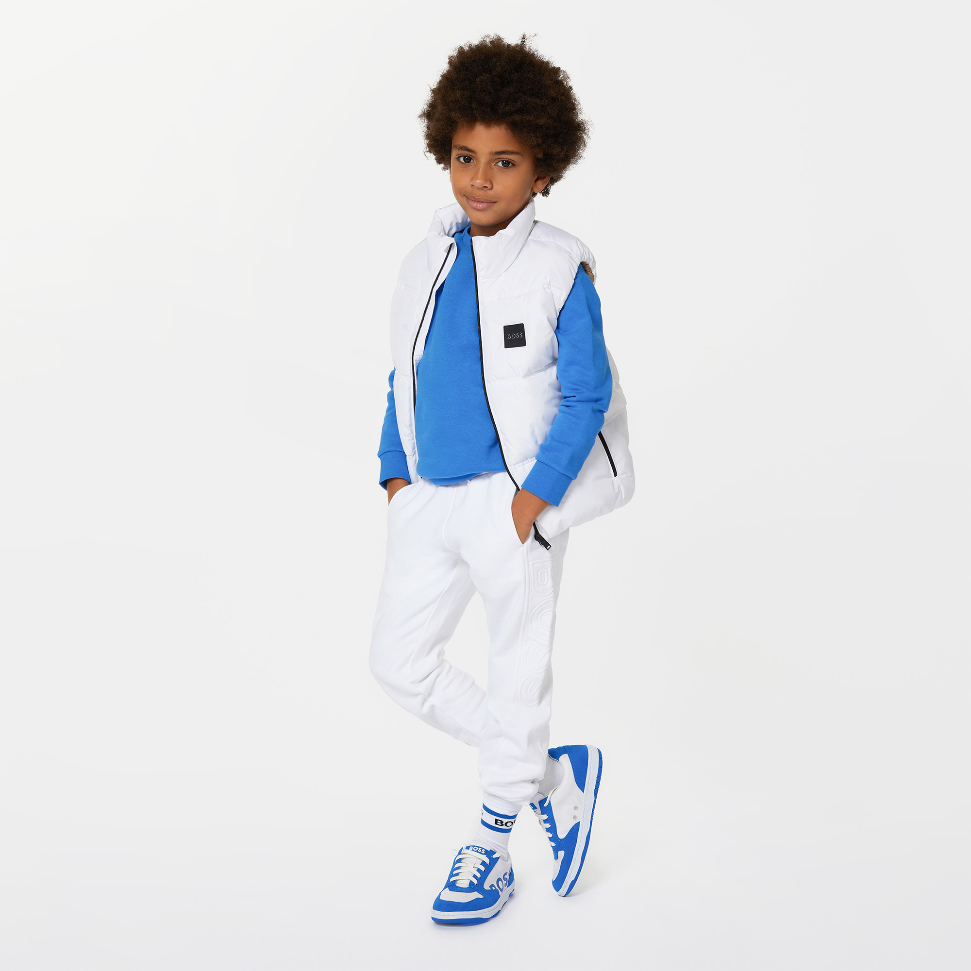 Fleece sweatshirt BOSS for BOY