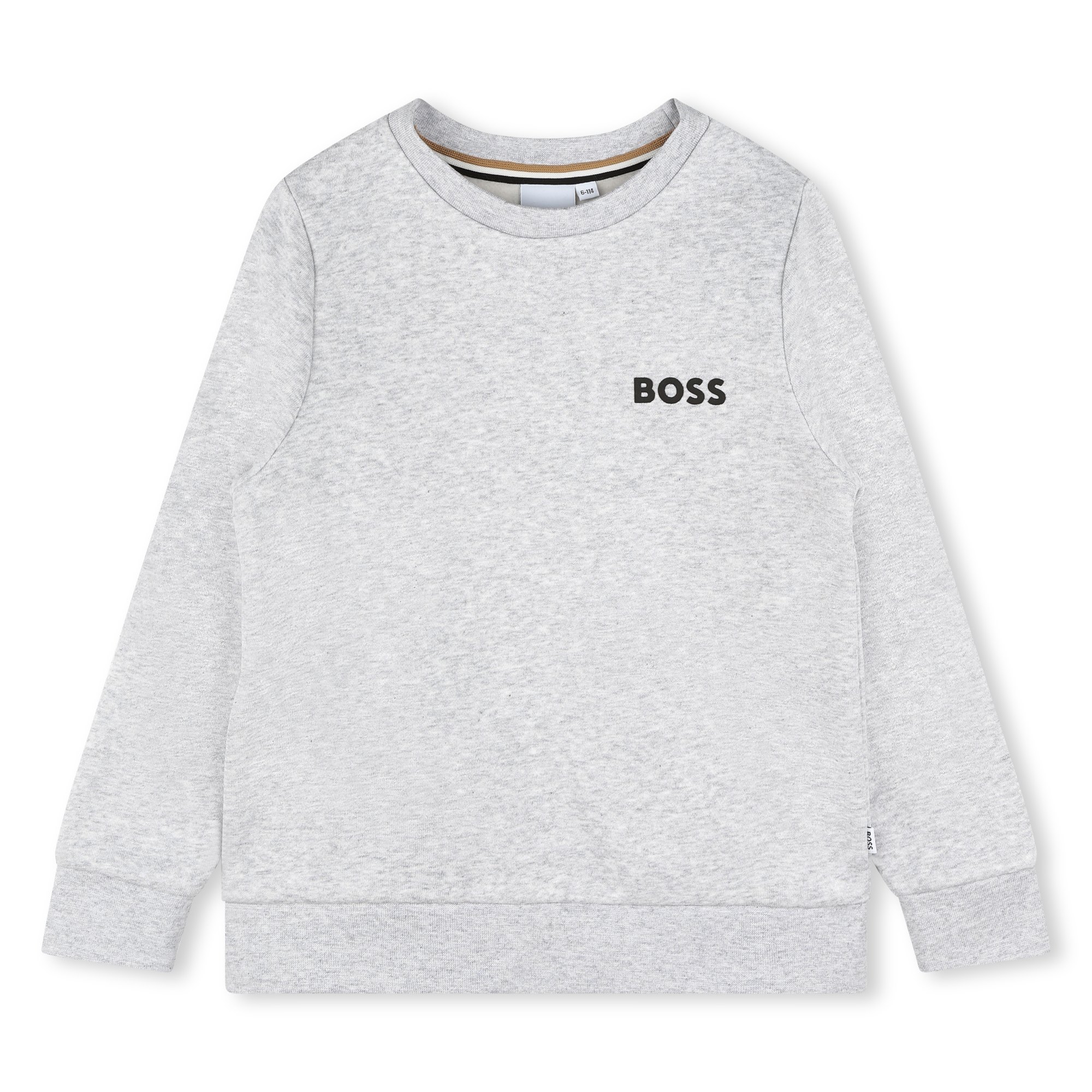 Sweat-shirt molletonné BOSS pour GARCON