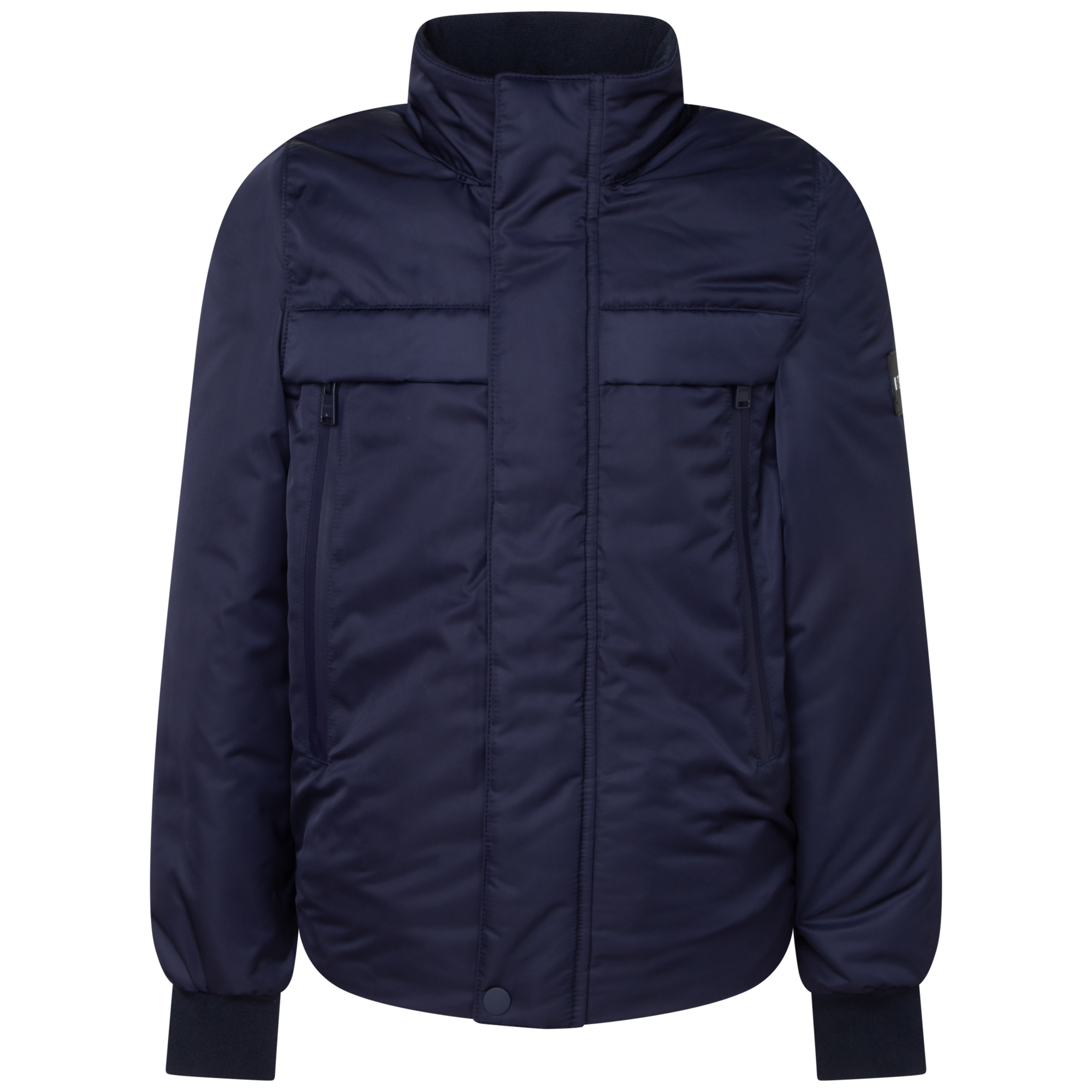 Water-resistant zipped jacket BOSS for BOY