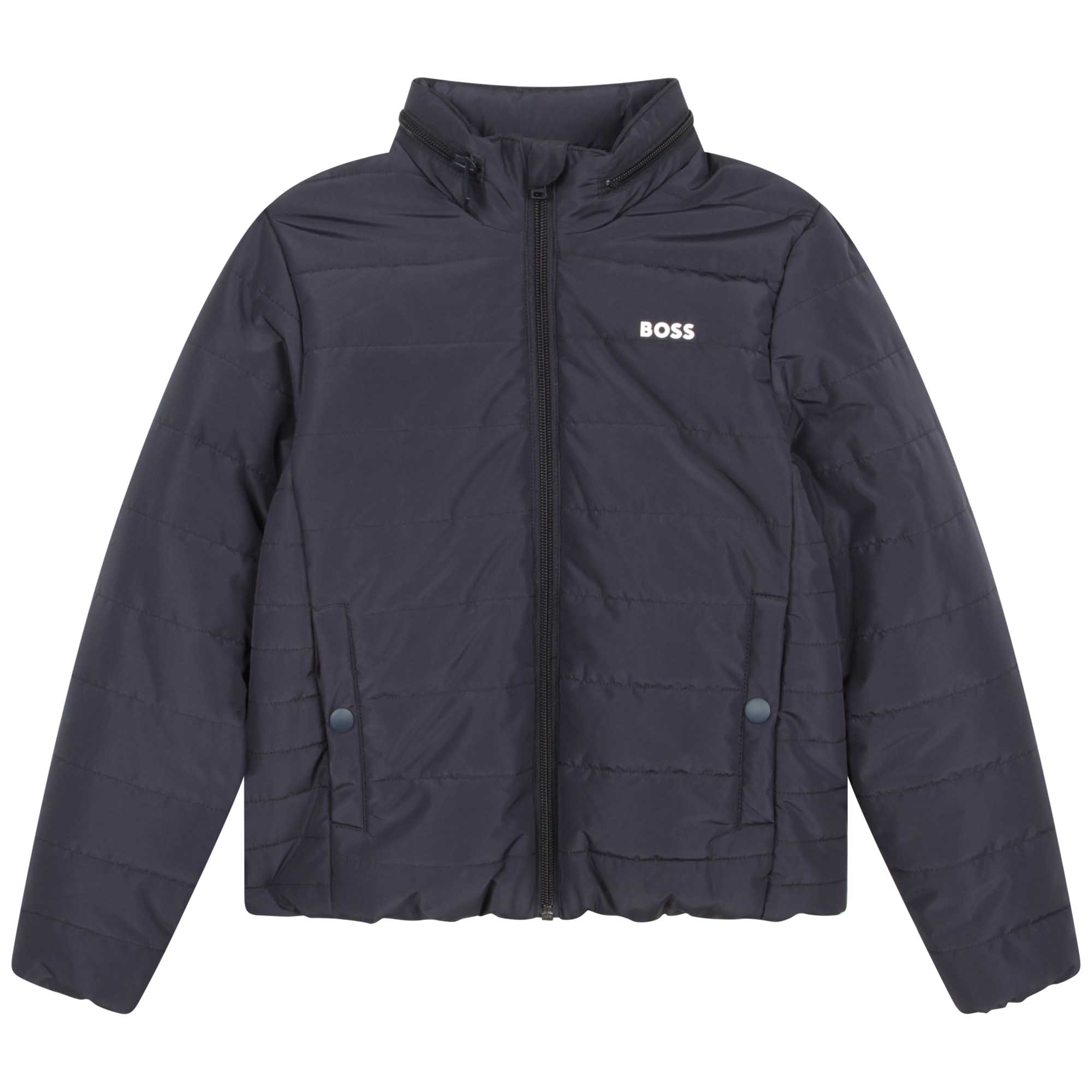 Puffer with retractable hood BOSS for BOY