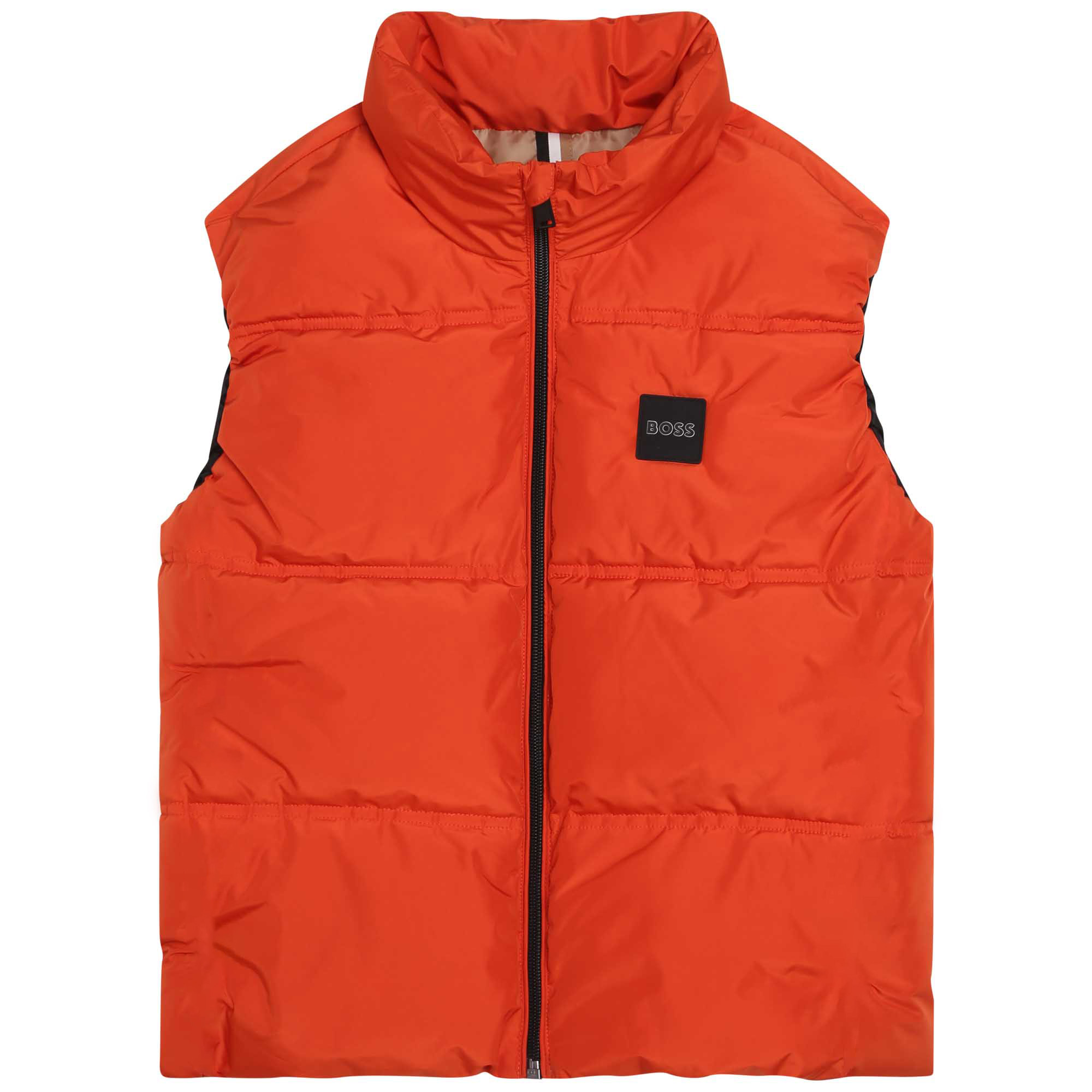 Water repellent zip up vest