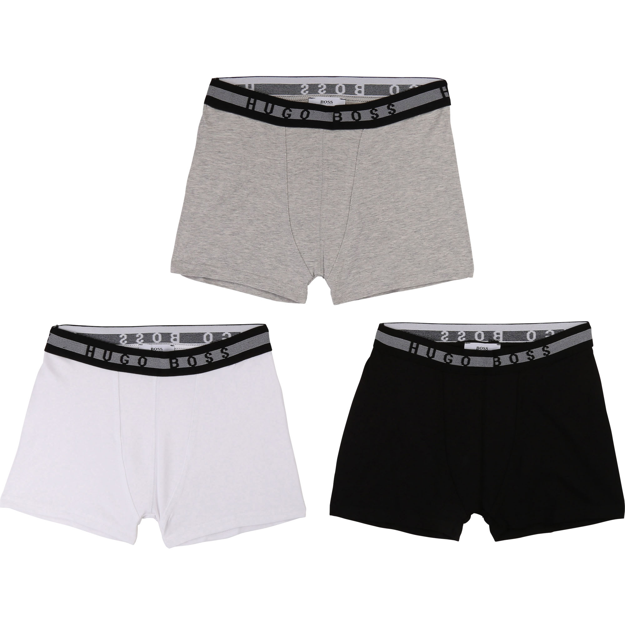 3-pack of cotton jersey boxers BOSS for BOY